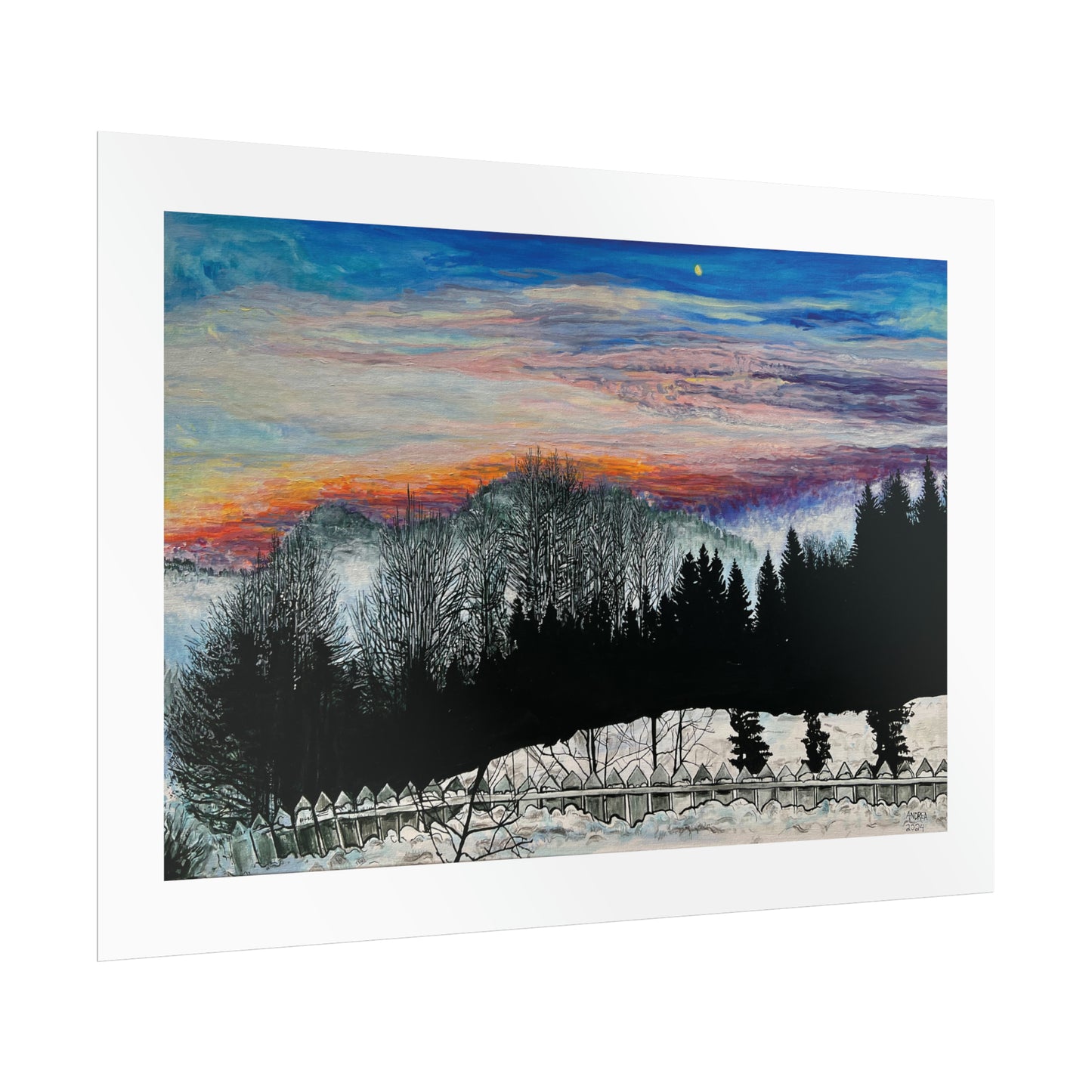 Grua Rolled Fine Art Print