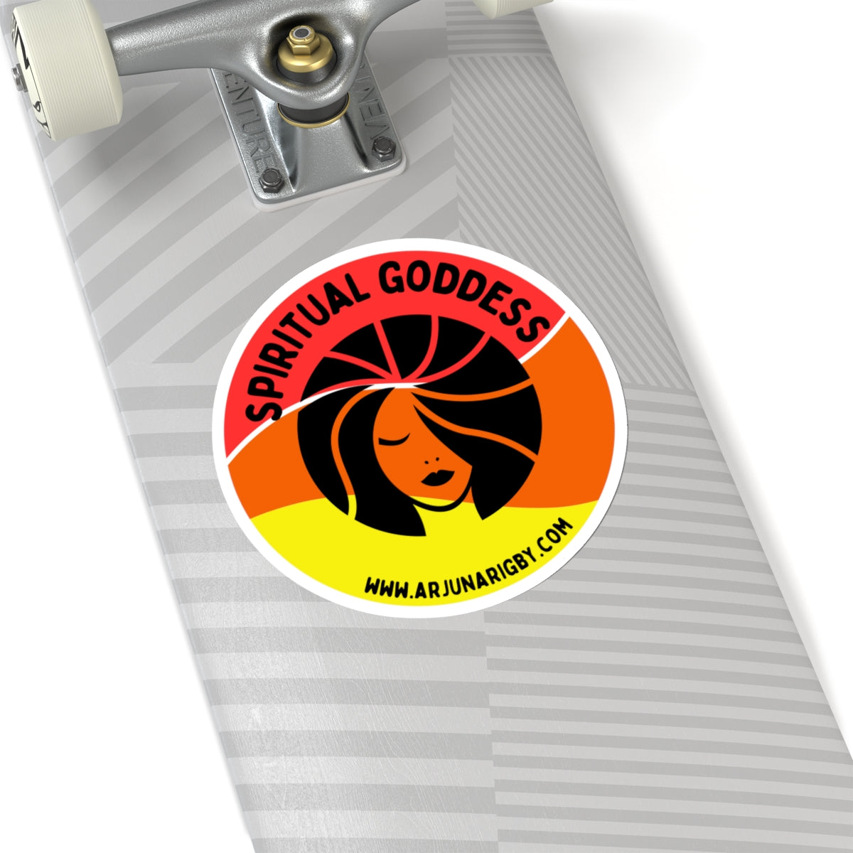 Spiritual Goddess Sticker - Arjuna Rigby Art and Lifestyle Store