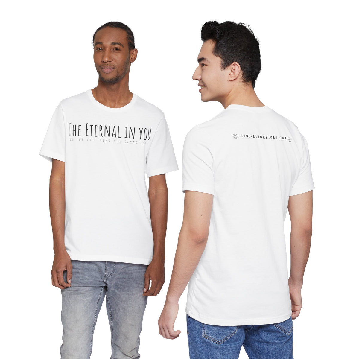 The Eternal in You T-Shirt - Arjuna Rigby Art and Lifestyle Store
