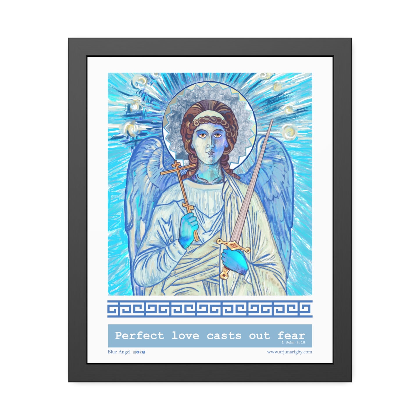 Blue Angel Framed Fine Art Posters