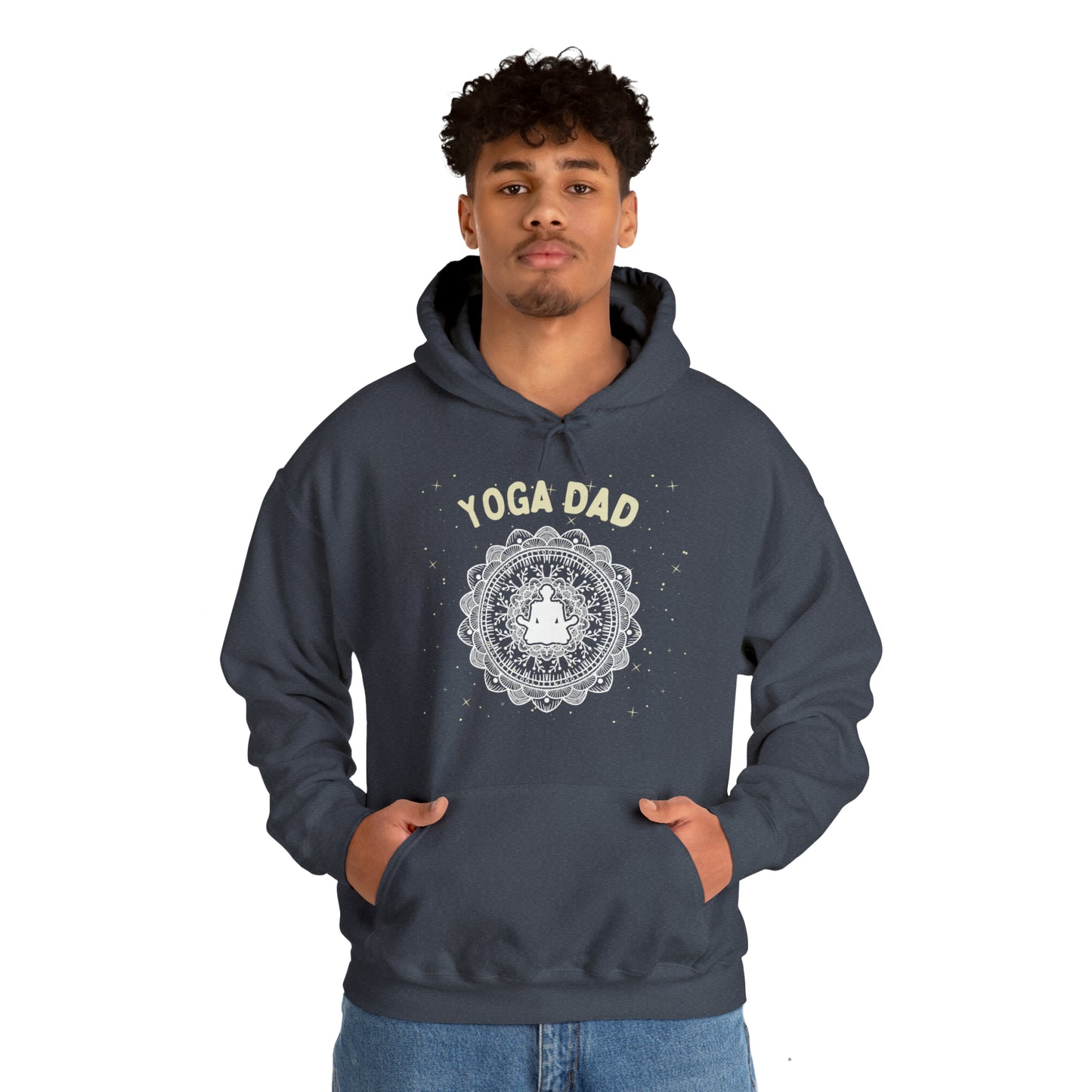 Yoga Dad Hoodie - Arjuna Rigby Art and Lifestyle Store