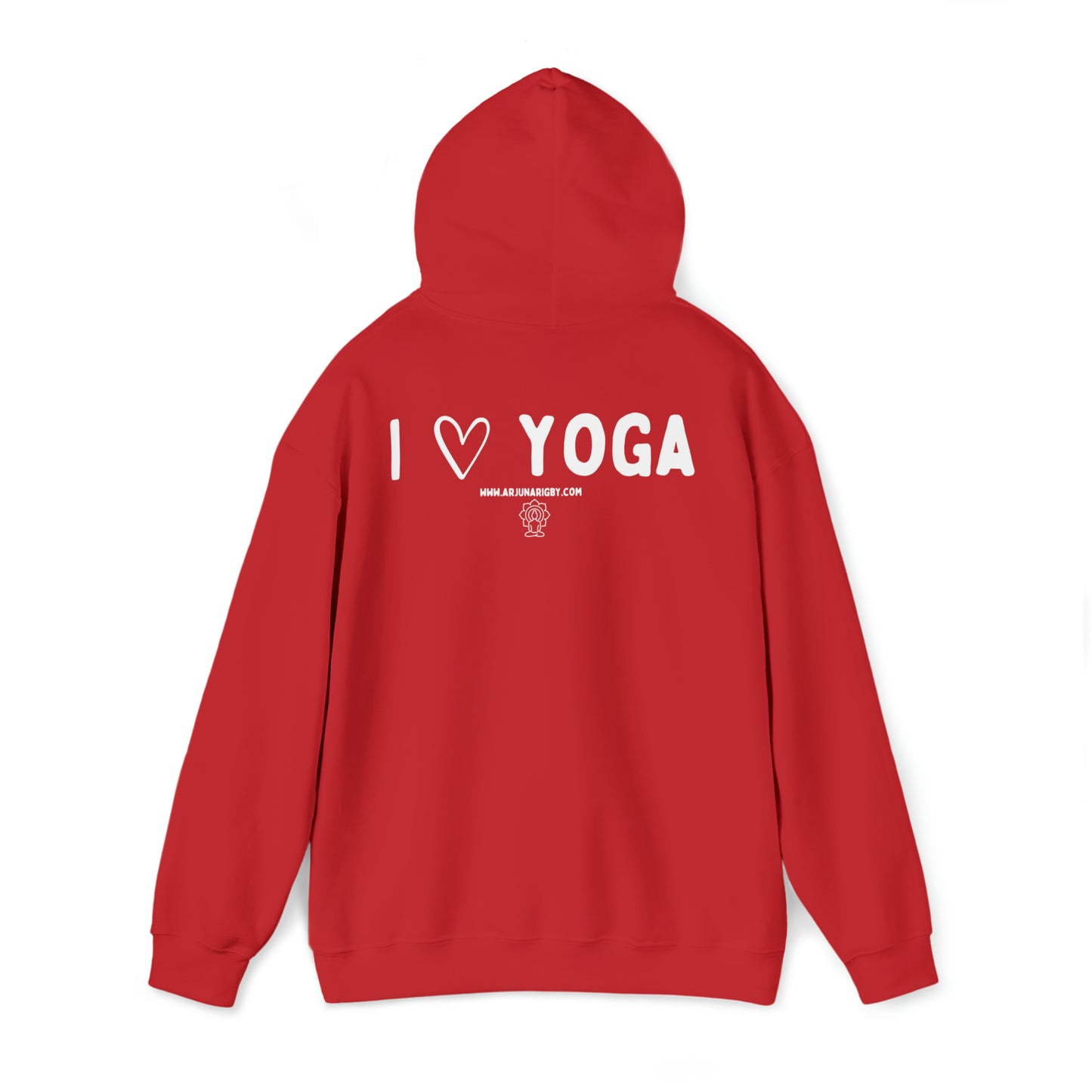 Yoga Dad Hoodie - Arjuna Rigby Art and Lifestyle Store