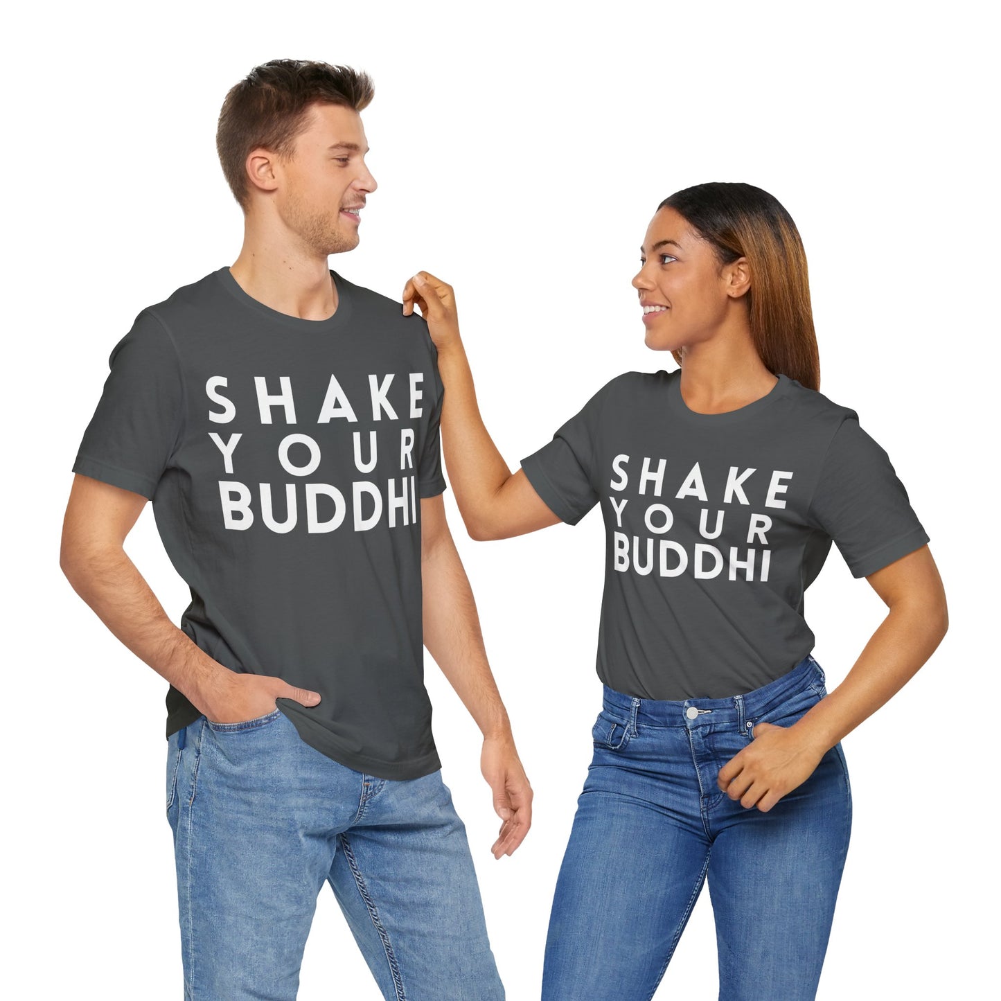 Shake Your Buddhi T-Shirt - Arjuna Rigby Art and Lifestyle Store