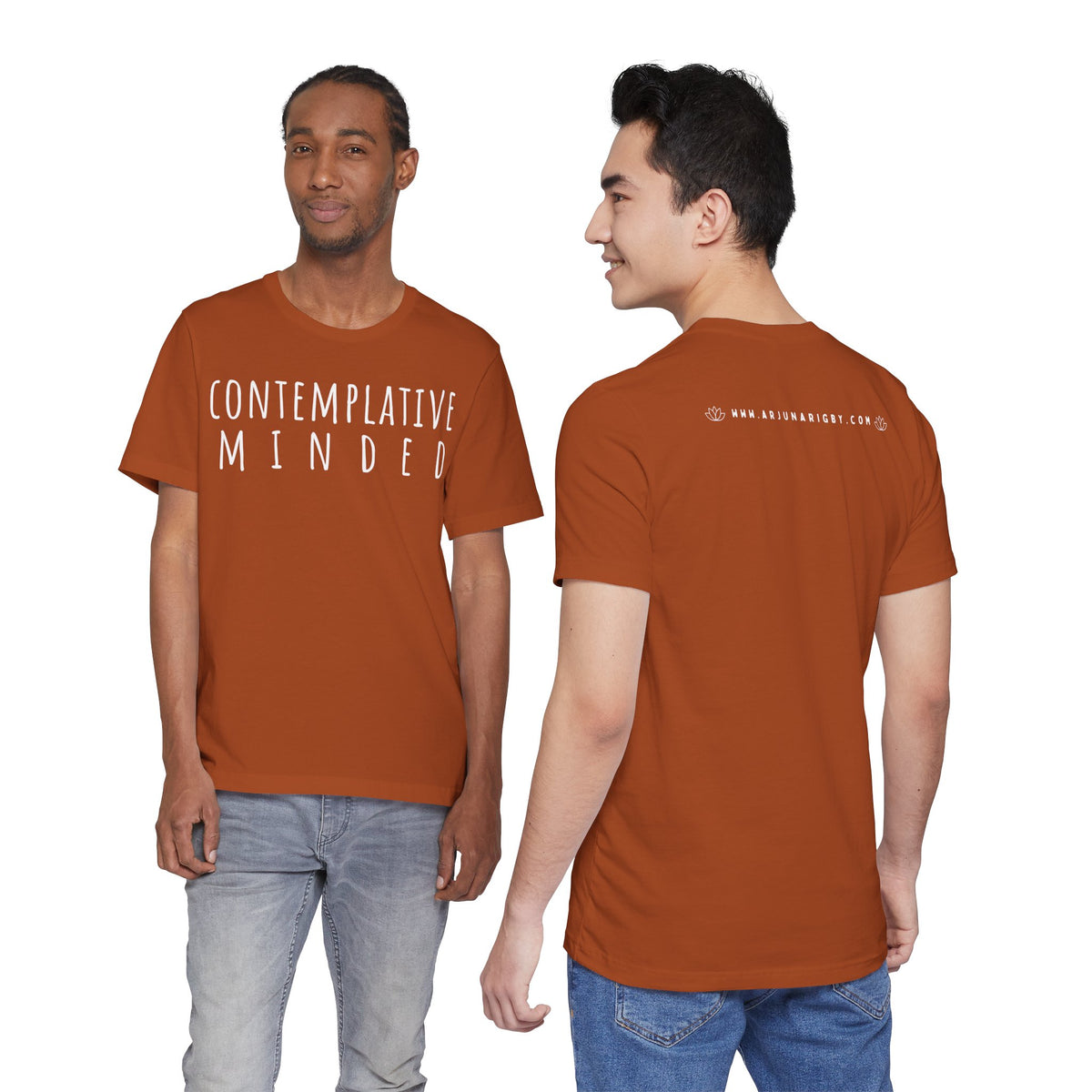Contemplative Minded T-Shirt - Arjuna Rigby Art and Lifestyle Store