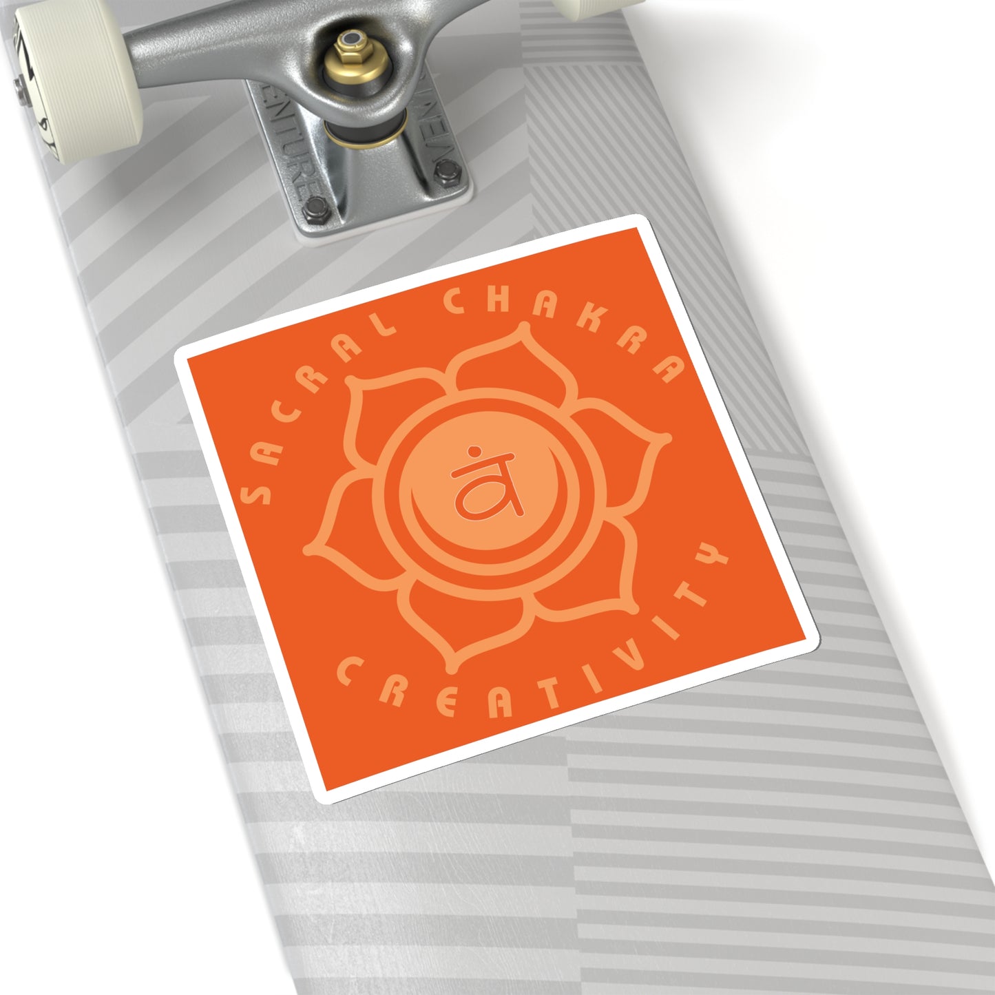Sacral Chakra Sticker - Arjuna Rigby Art and Lifestyle Store