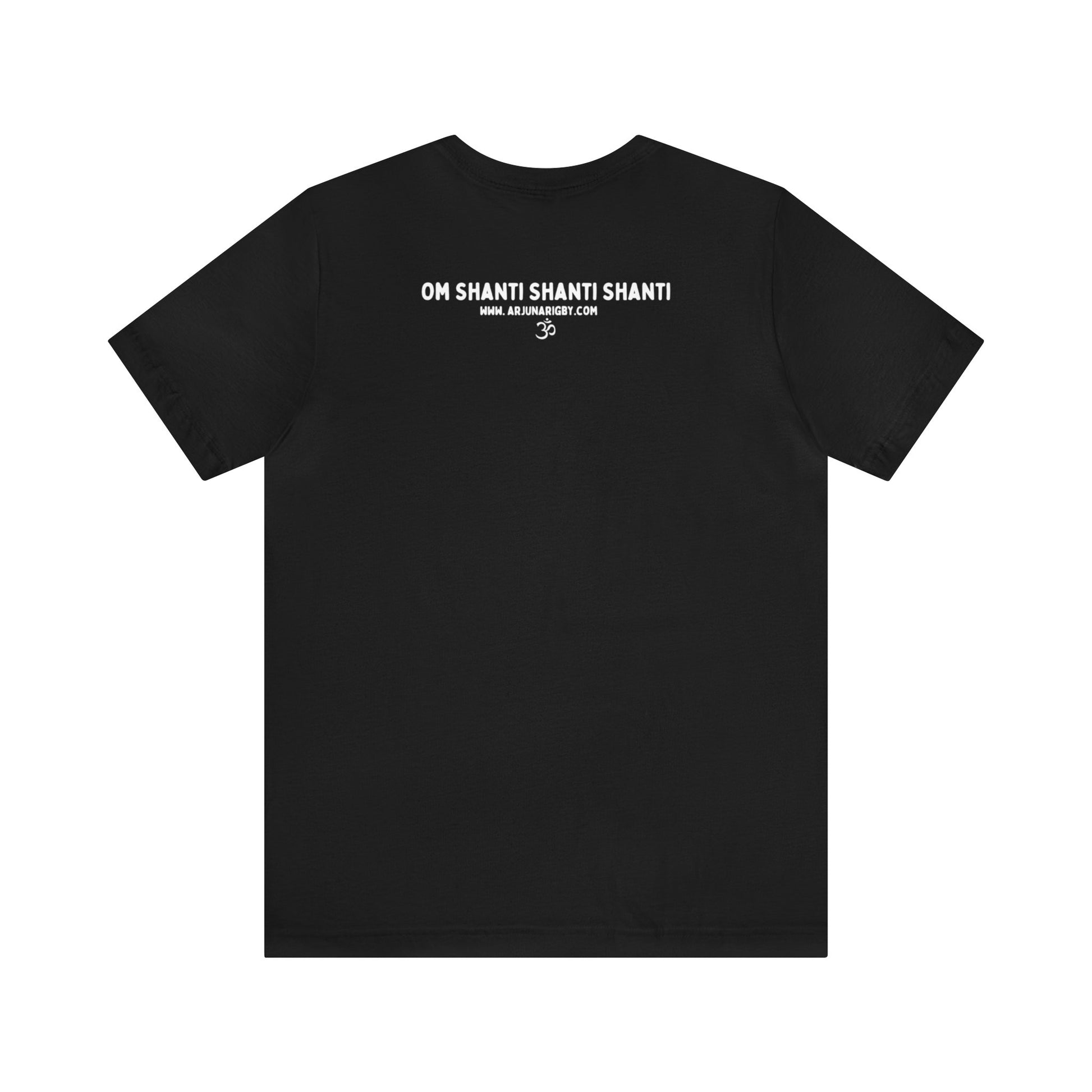 A Little Bit of OM Goes a Long Way T-Shirt - Arjuna Rigby Art and Lifestyle Store