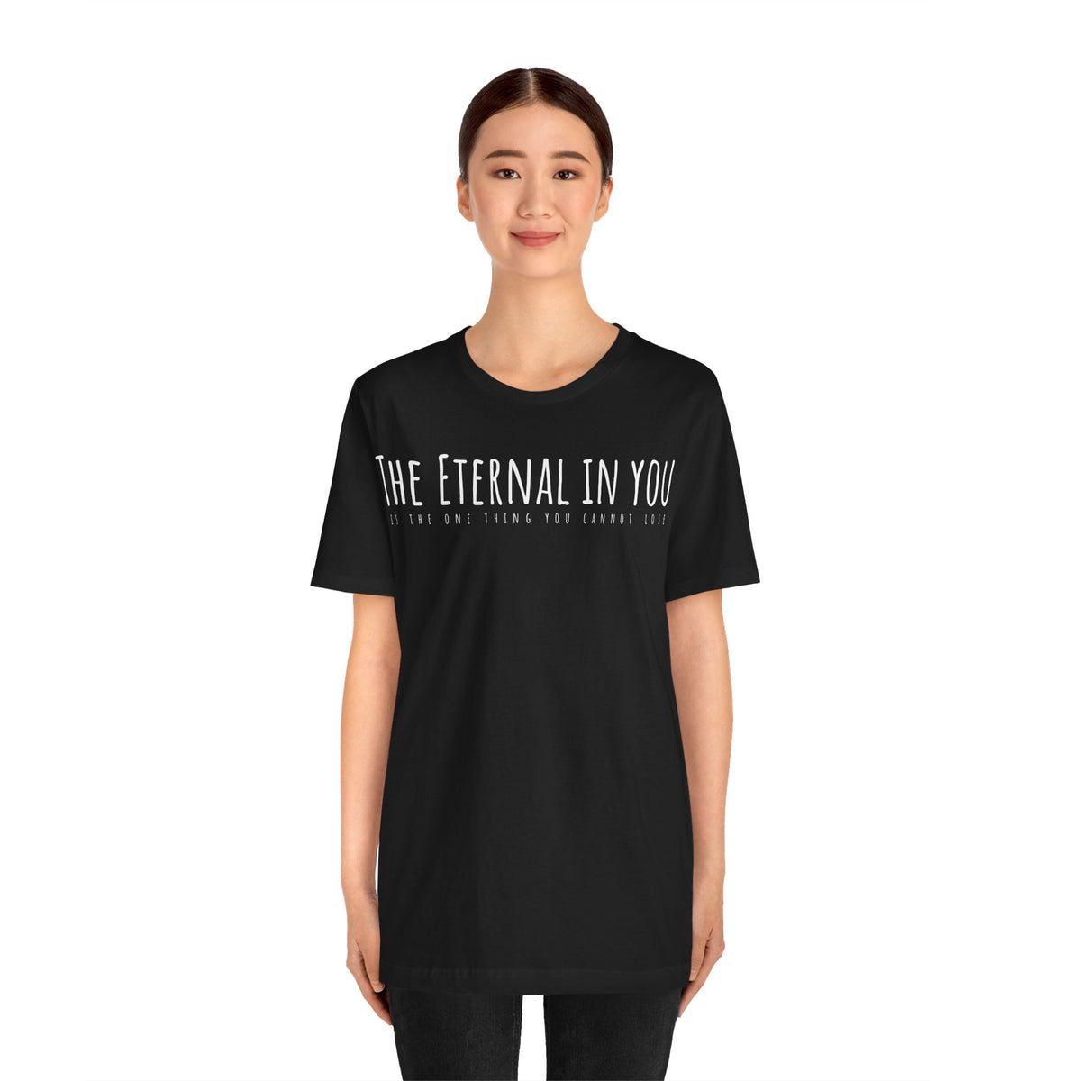The Eternal in You T-Shirt - Arjuna Rigby Art and Lifestyle Store