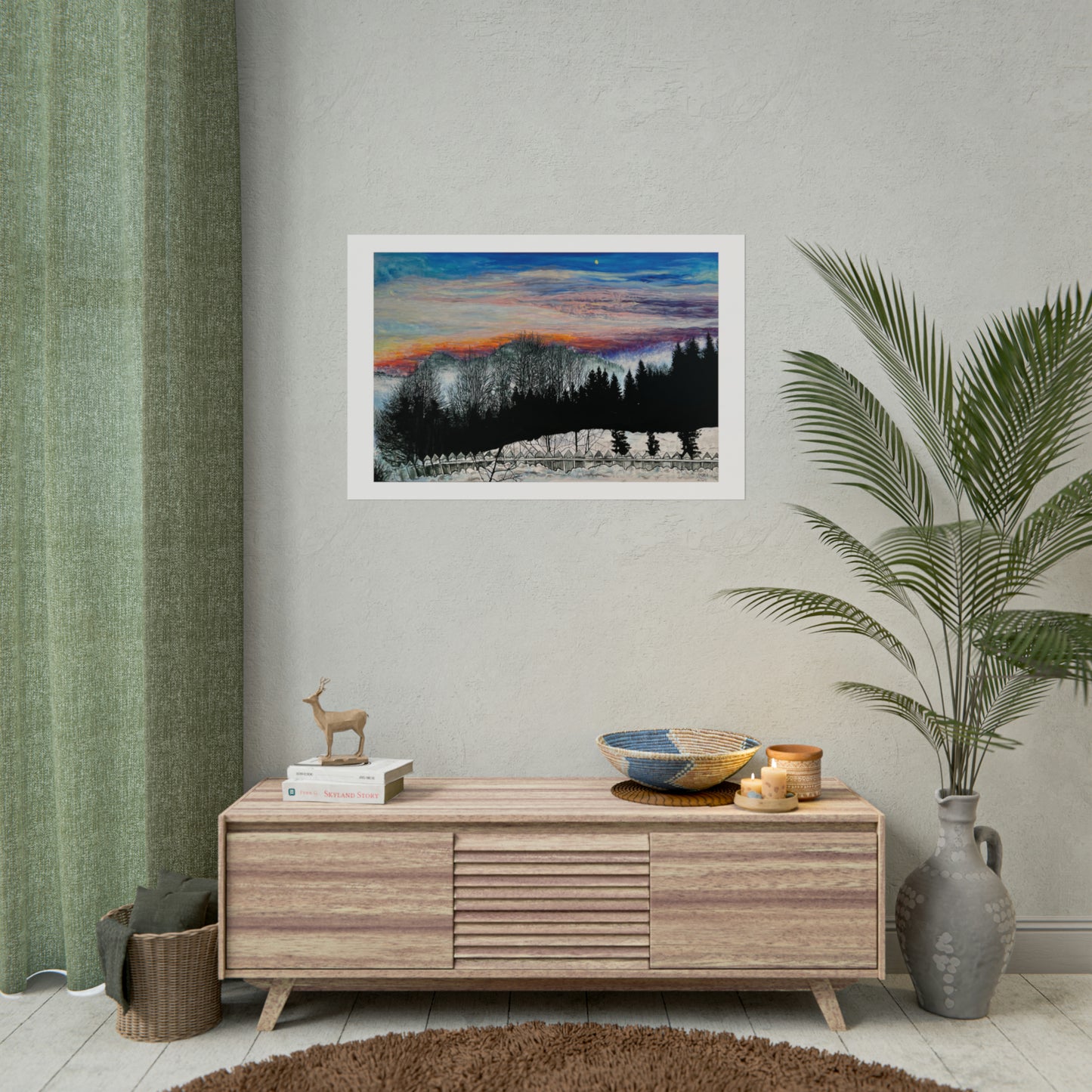 Grua Rolled Fine Art Print