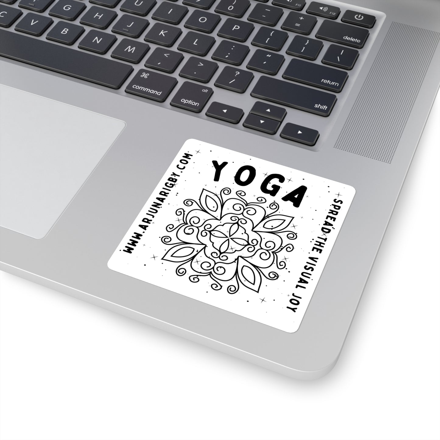 Yoga Sticker - Arjuna Rigby Art and Lifestyle Store