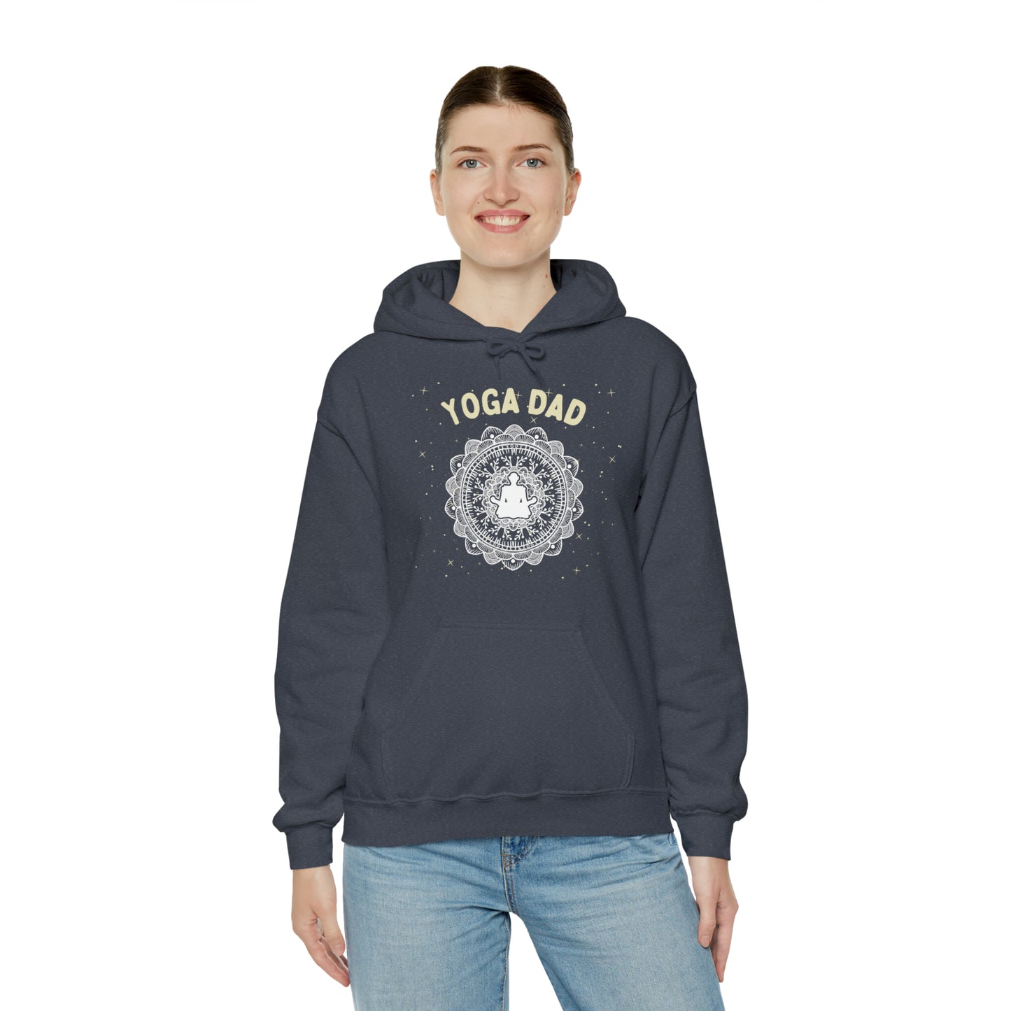 Yoga Dad Hoodie - Arjuna Rigby Art and Lifestyle Store