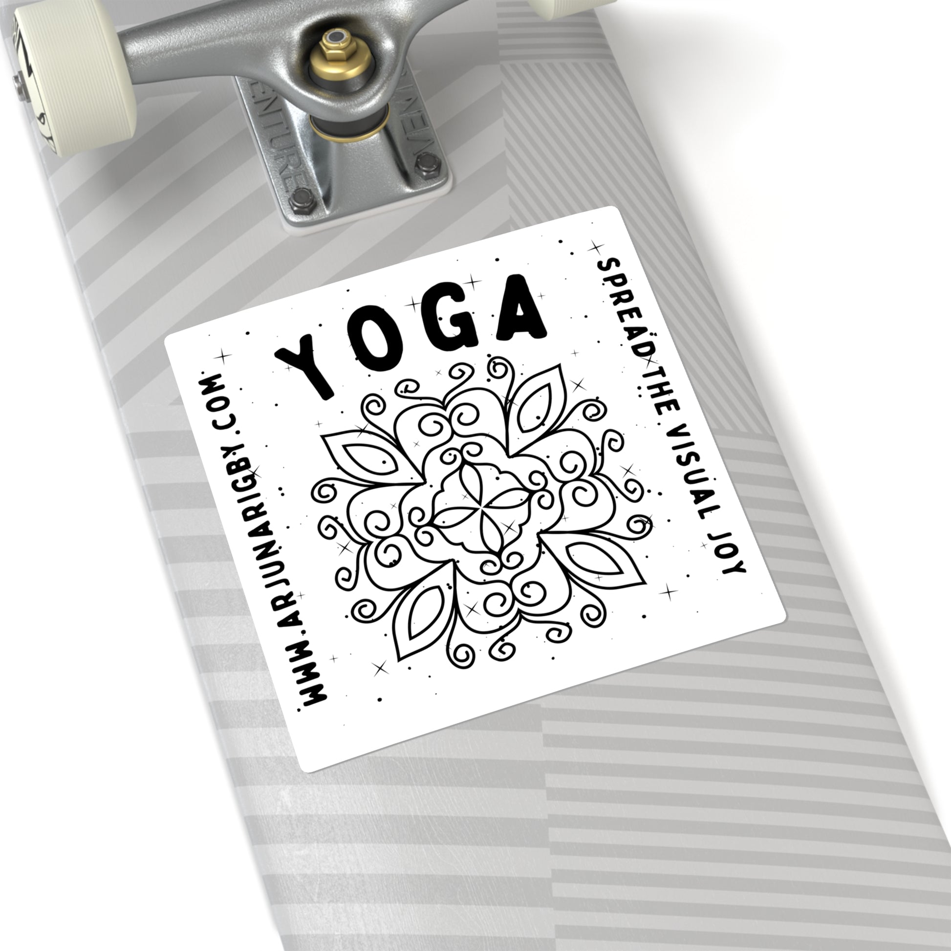 Yoga Sticker - Arjuna Rigby Art and Lifestyle Store
