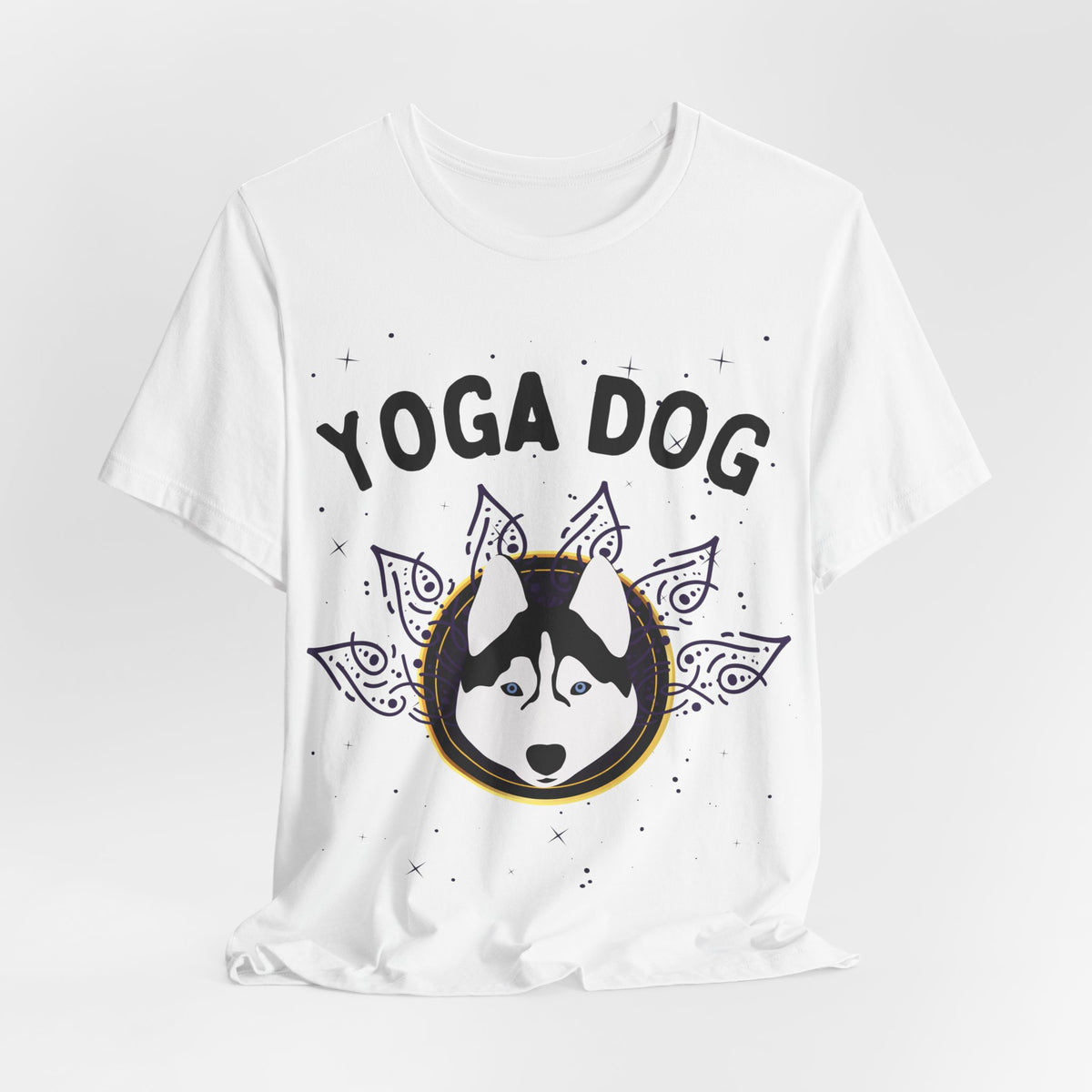 Yoga Dog T-Shirt - Arjuna Rigby Art and Lifestyle Store
