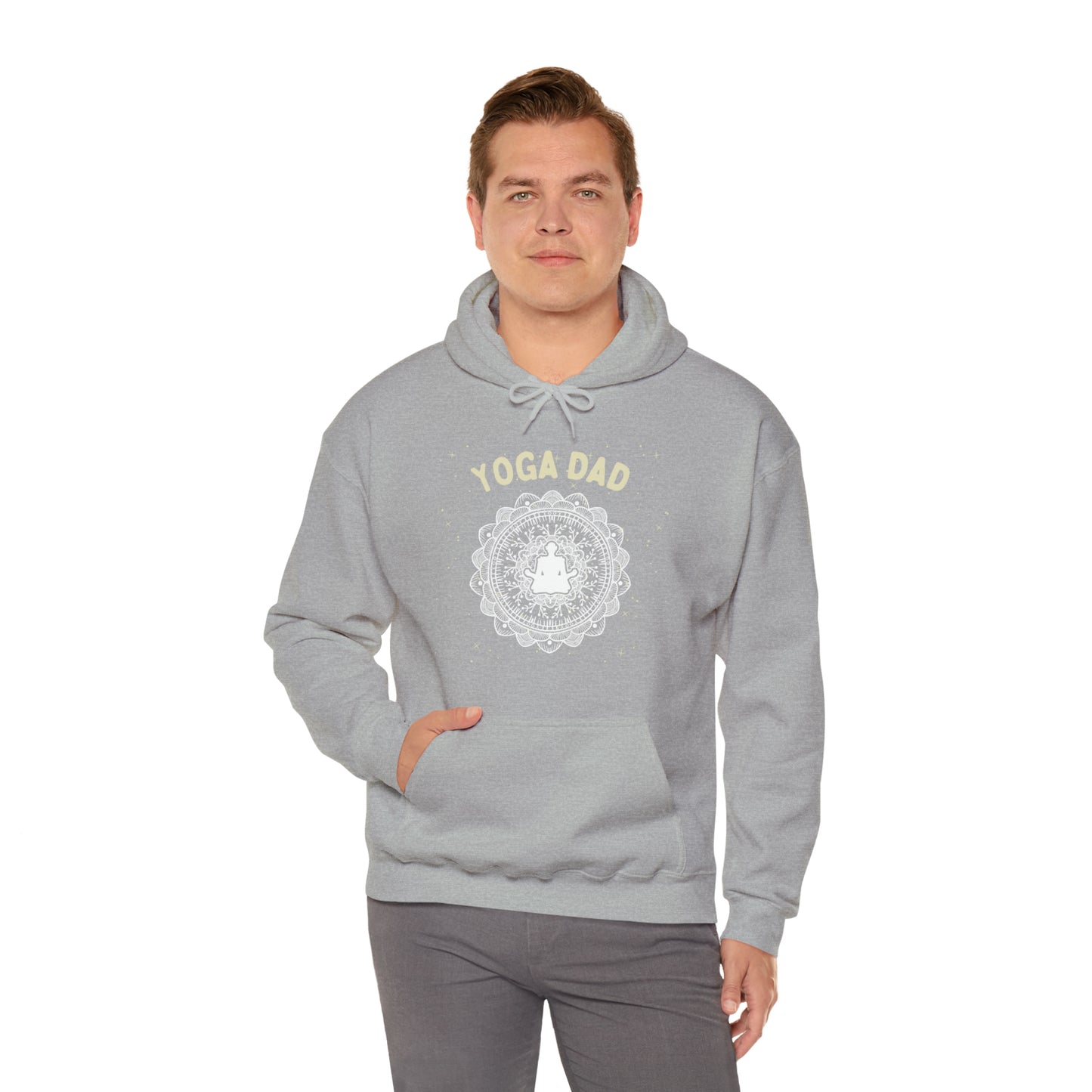 Yoga Dad Hoodie - Arjuna Rigby Art and Lifestyle Store