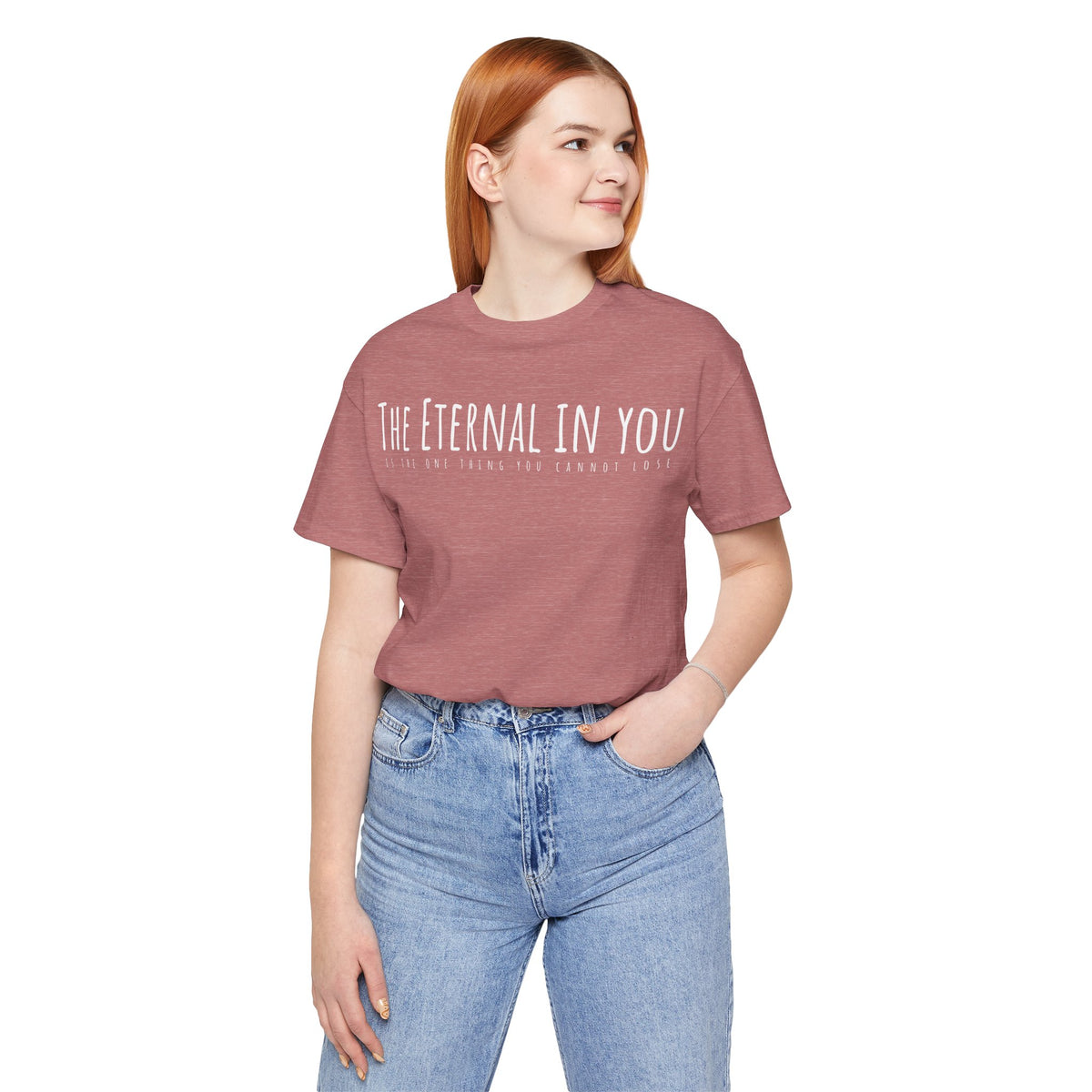 The Eternal in You T-Shirt - Arjuna Rigby Art and Lifestyle Store