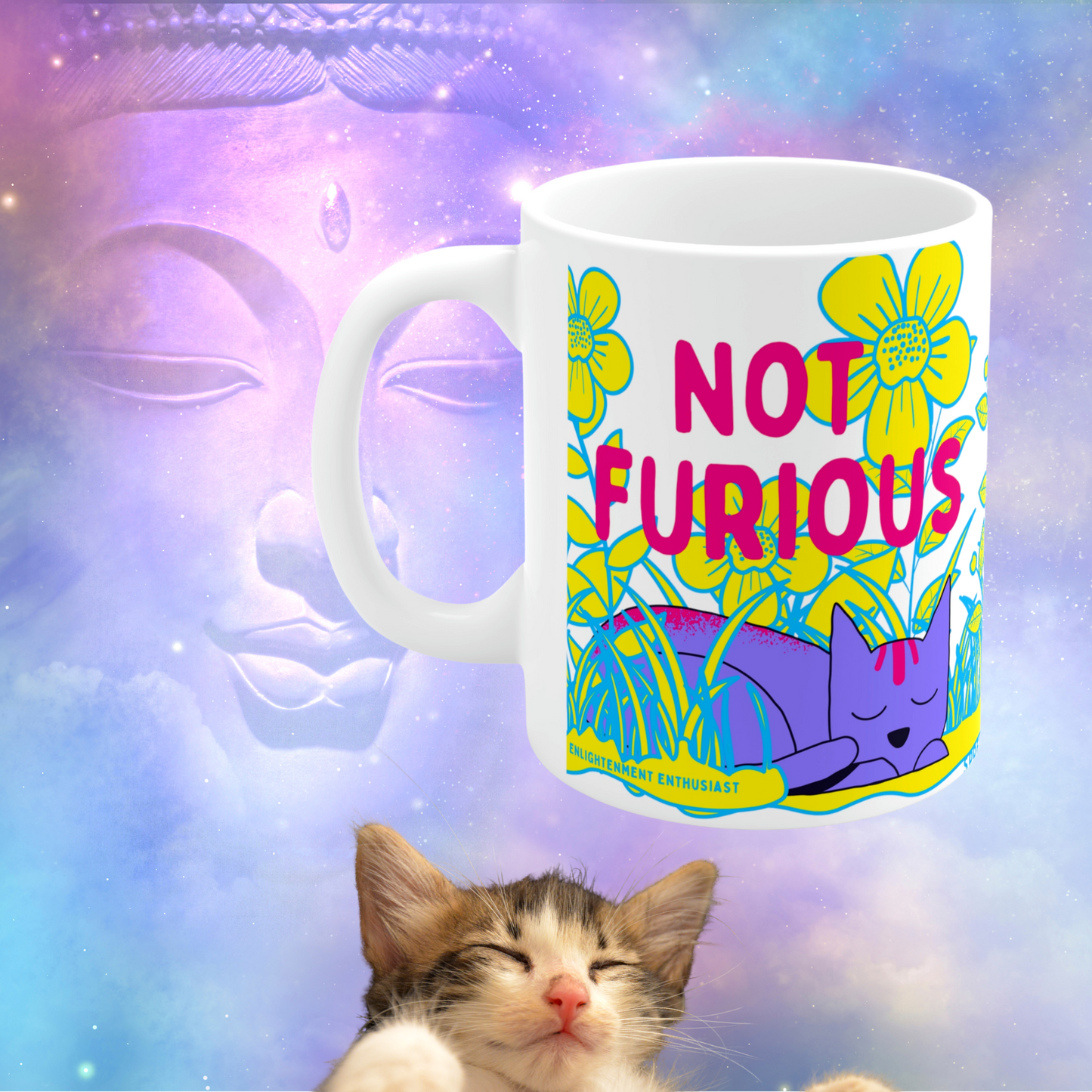 Not Fast Not Furious - Mug - Arjuna Rigby Art and Lifestyle Store