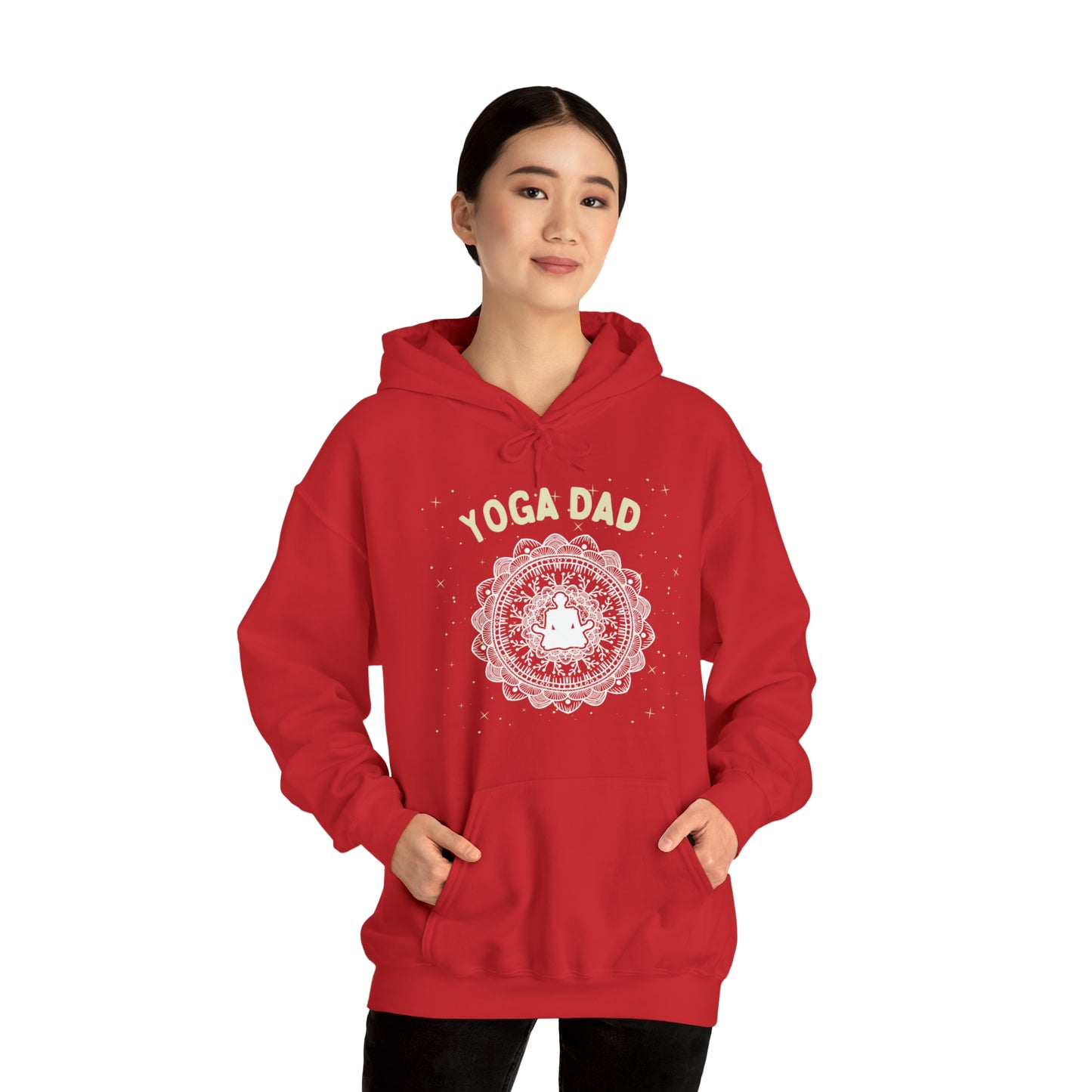 Yoga Dad Hoodie - Arjuna Rigby Art and Lifestyle Store
