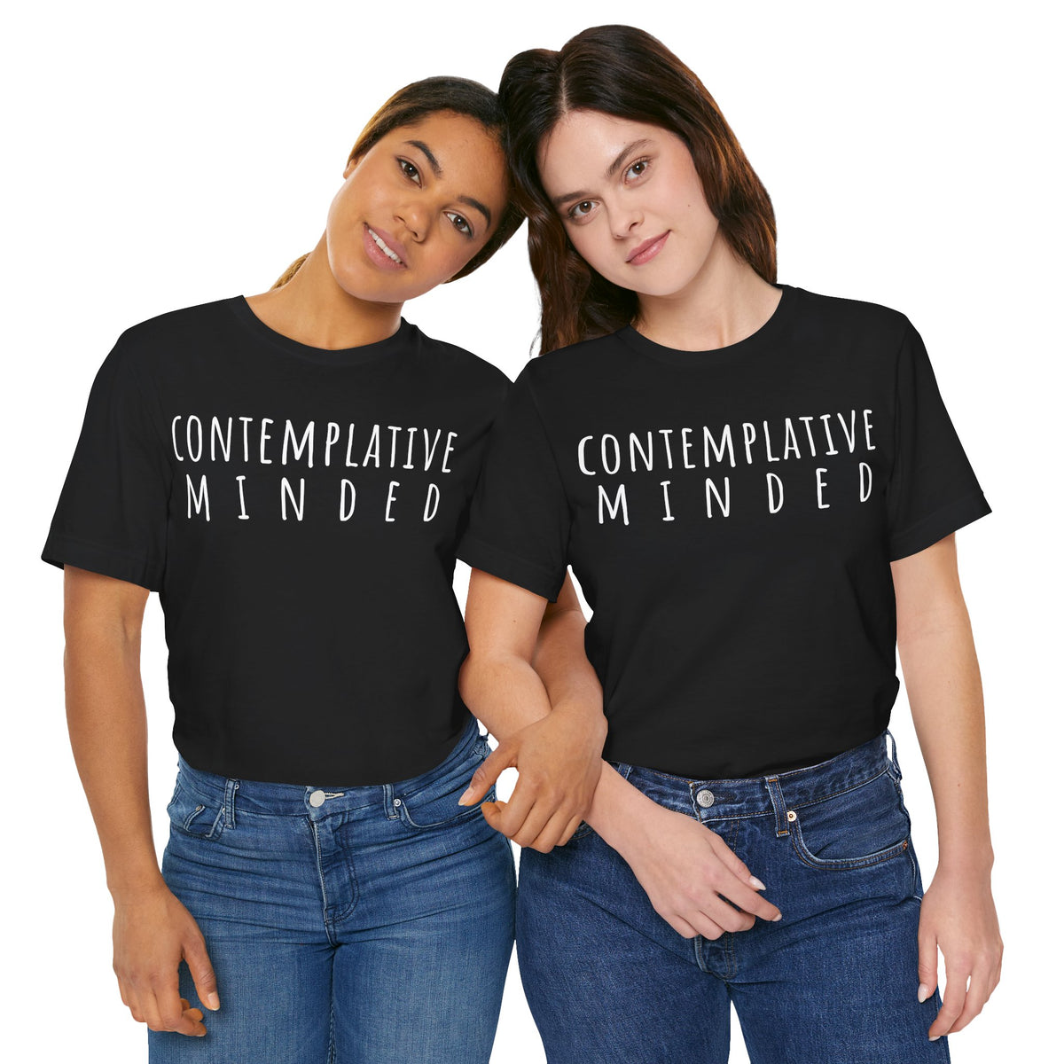 Contemplative Minded T-Shirt - Arjuna Rigby Art and Lifestyle Store
