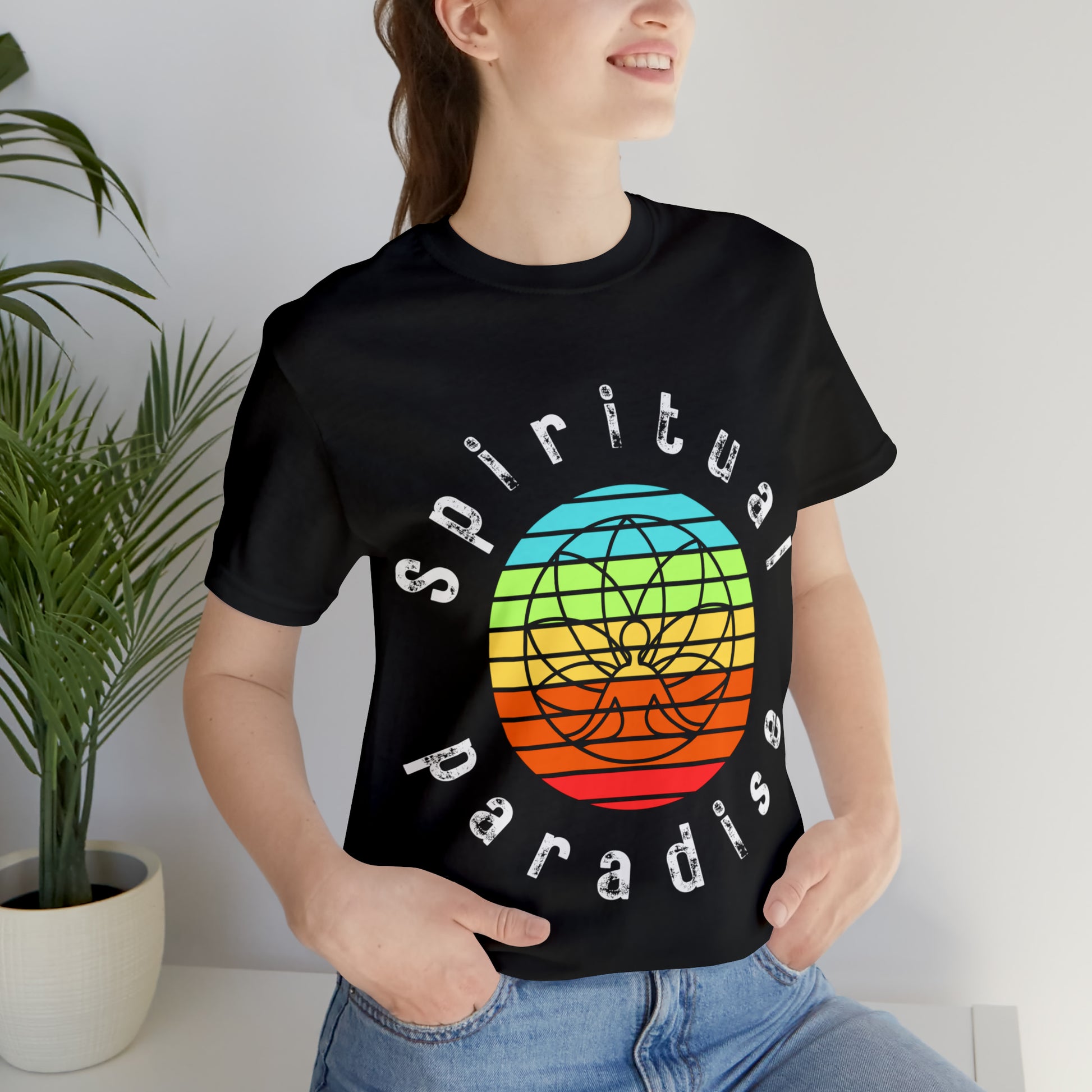 Spiritual Paradise T-Shirt - Arjuna Rigby Art and Lifestyle Store