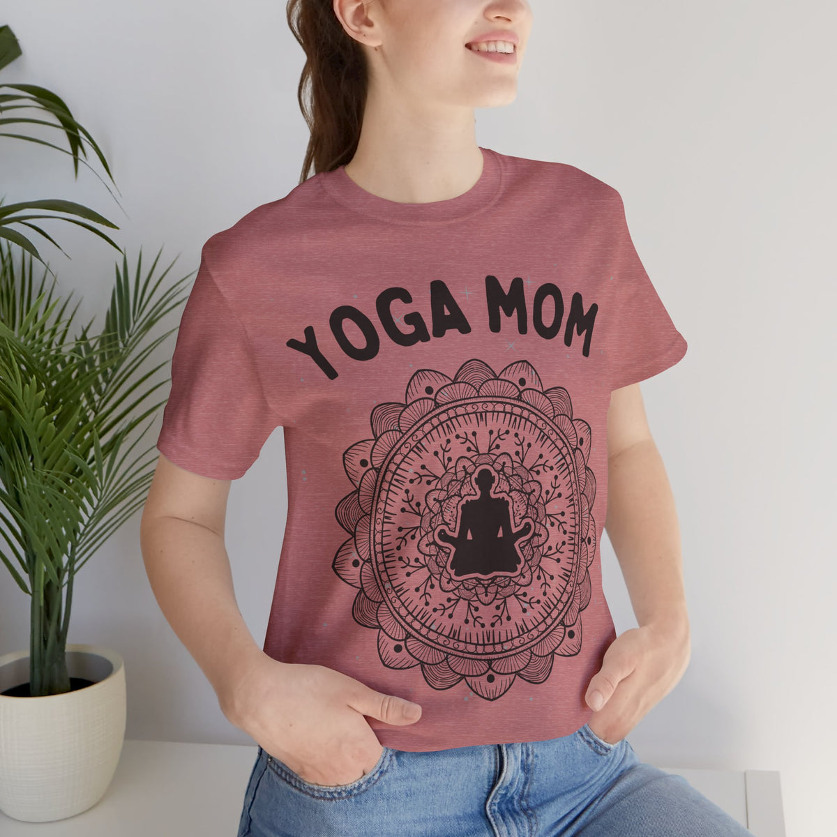 Yoga Mom T-Shirt - Arjuna Rigby Art and Lifestyle Store