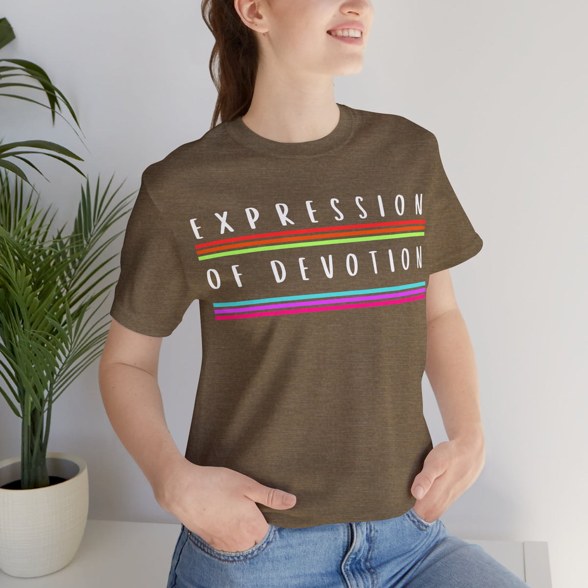 Expression of Devotion T-Shirt - Arjuna Rigby Art and Lifestyle Store