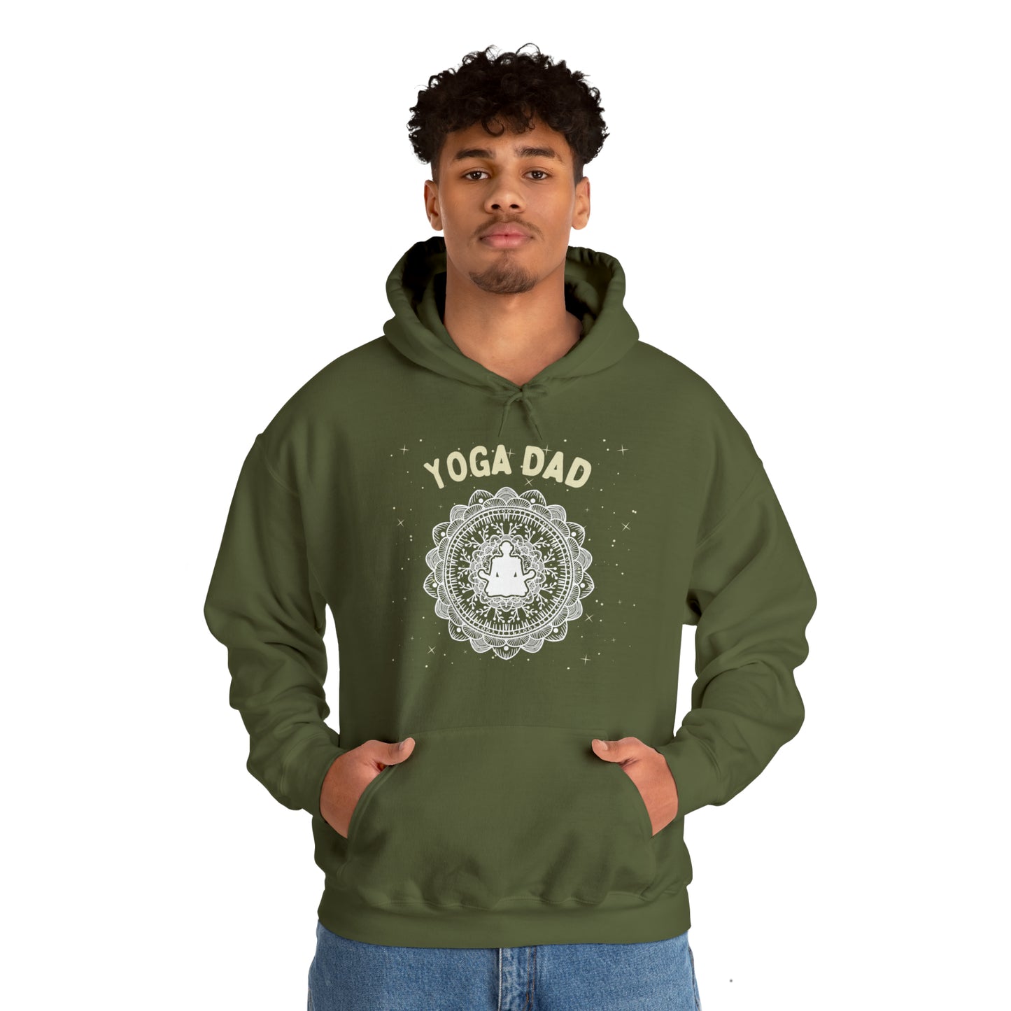 Yoga Dad Hoodie - Arjuna Rigby Art and Lifestyle Store
