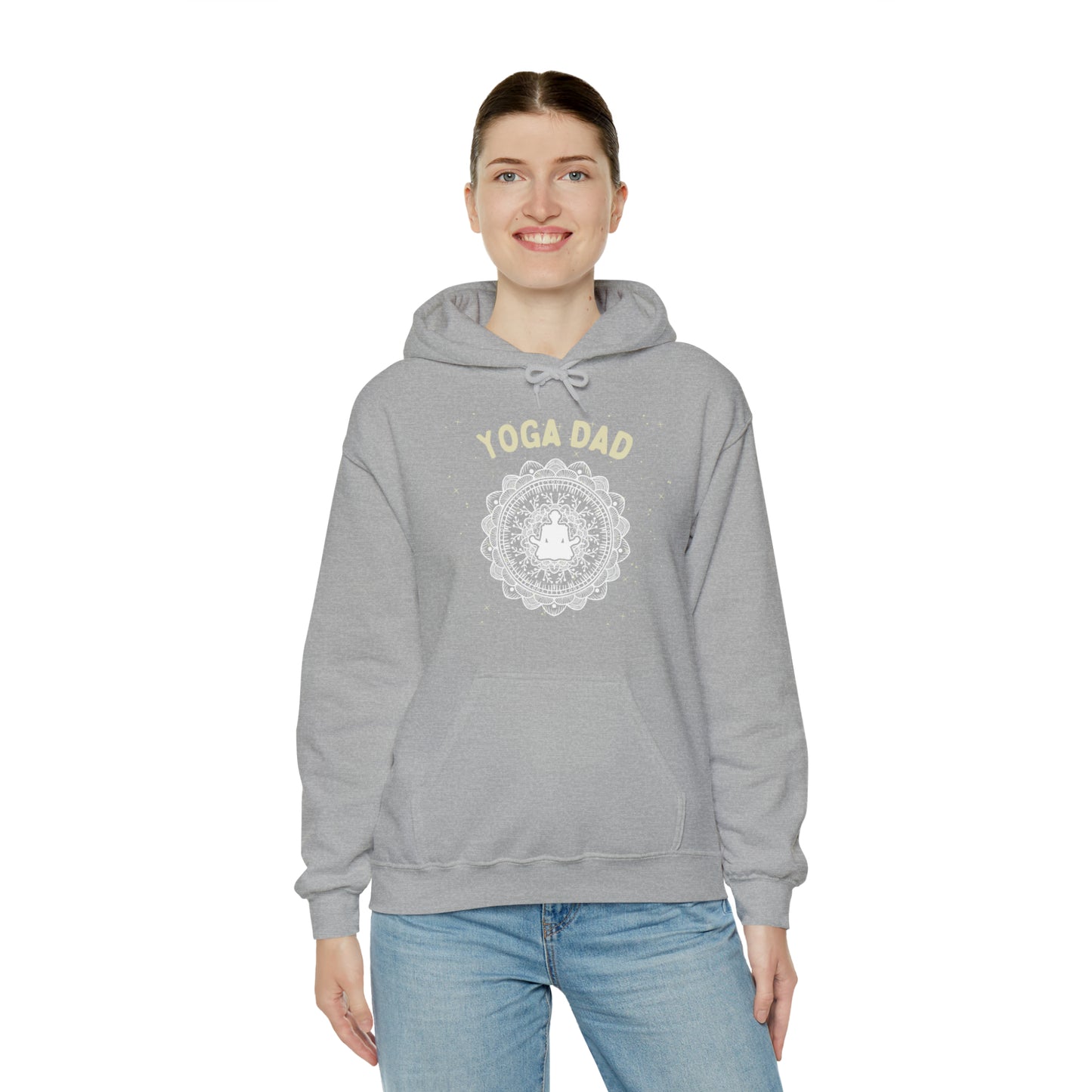 Yoga Dad Hoodie - Arjuna Rigby Art and Lifestyle Store