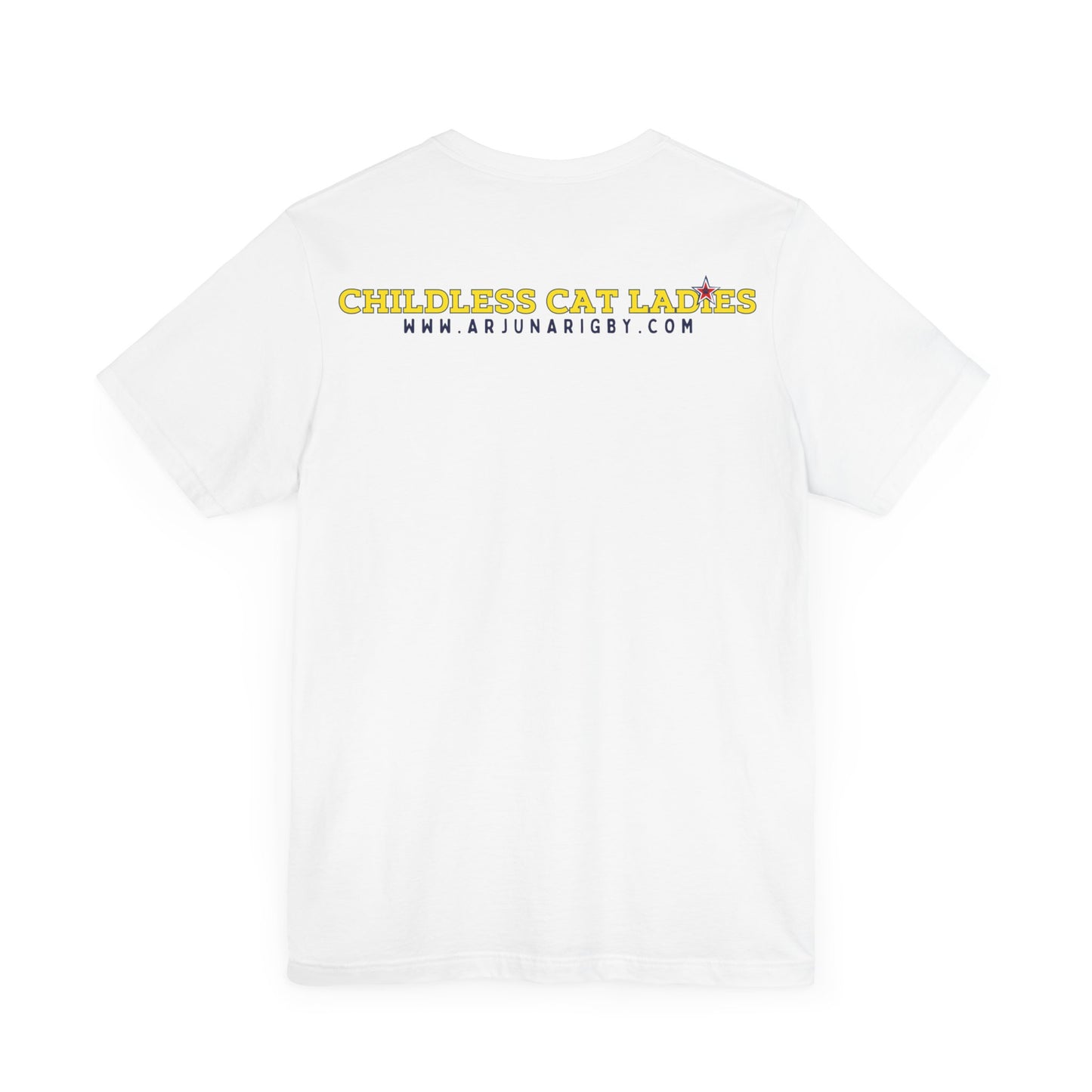 Arjuna Rigby Art & Lifestyle Childless Cat Lady T-Shirt