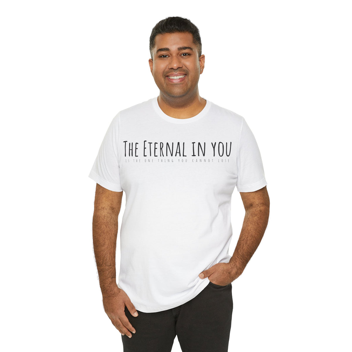 The Eternal in You T-Shirt - Arjuna Rigby Art and Lifestyle Store