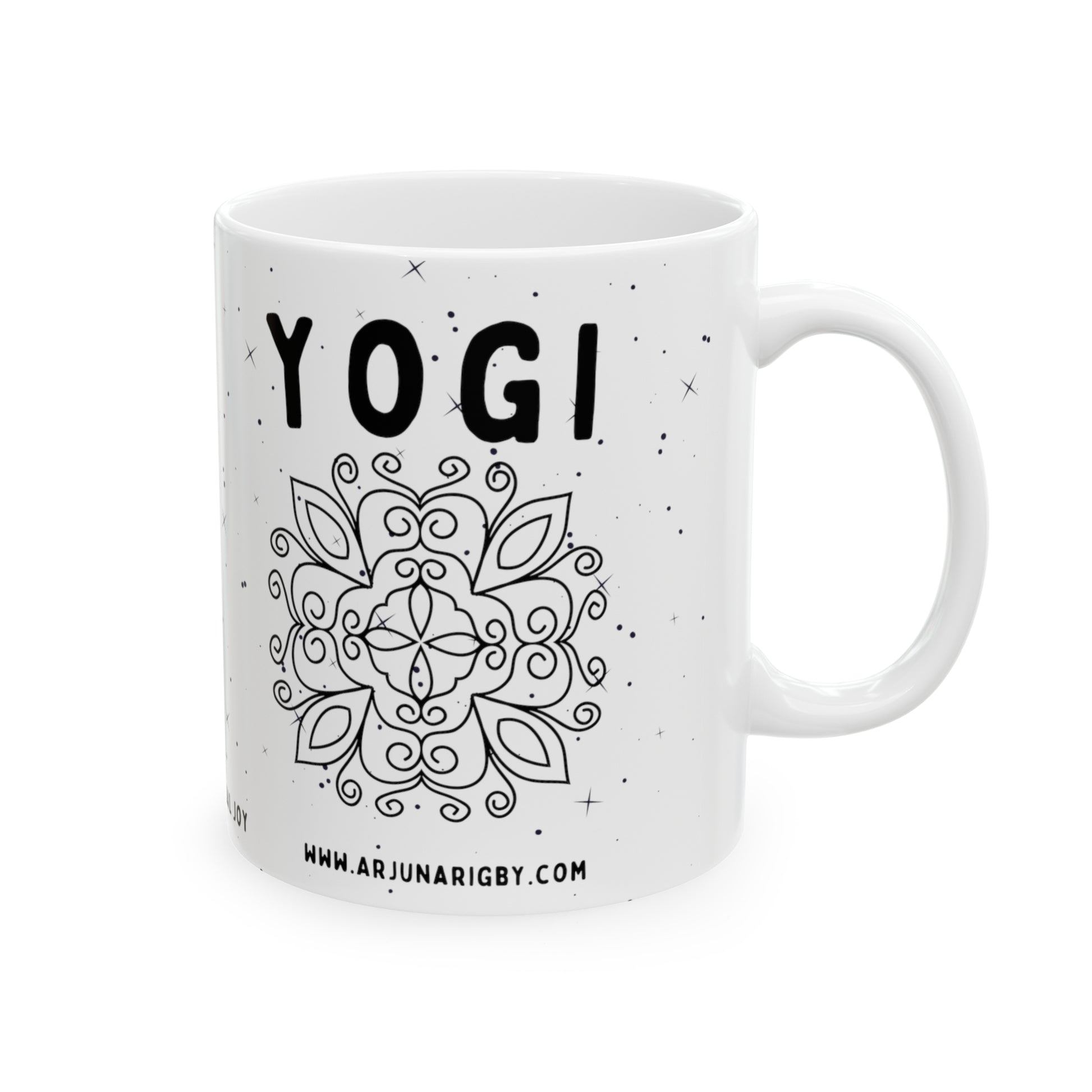 Yogi Mug - Arjuna Rigby Art and Lifestyle Store