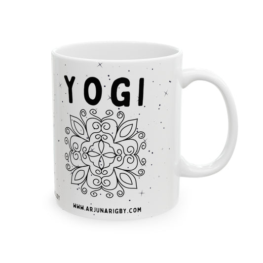 Yogi Mug - Arjuna Rigby Art and Lifestyle Store