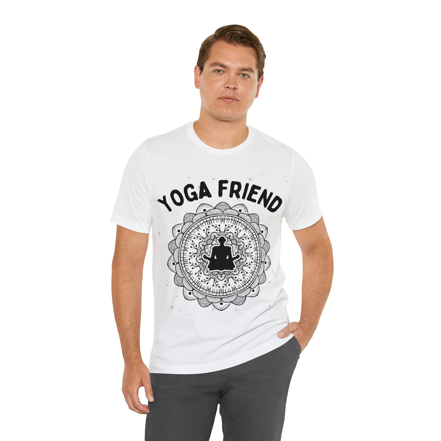 Yoga Friend T-Shirt - Arjuna Rigby Art and Lifestyle Store