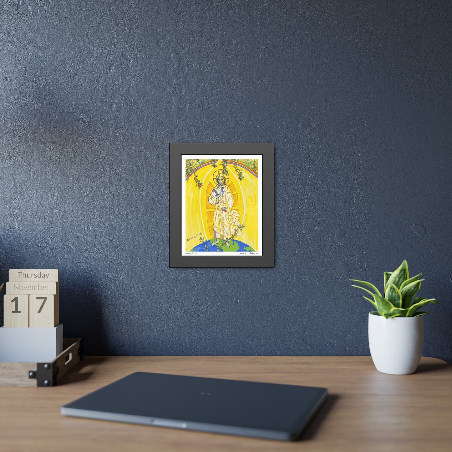 The Transfiguration of Consciousness Framed Print