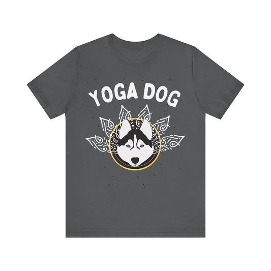 Yoga Dog T-Shirt - Arjuna Rigby Art and Lifestyle Store