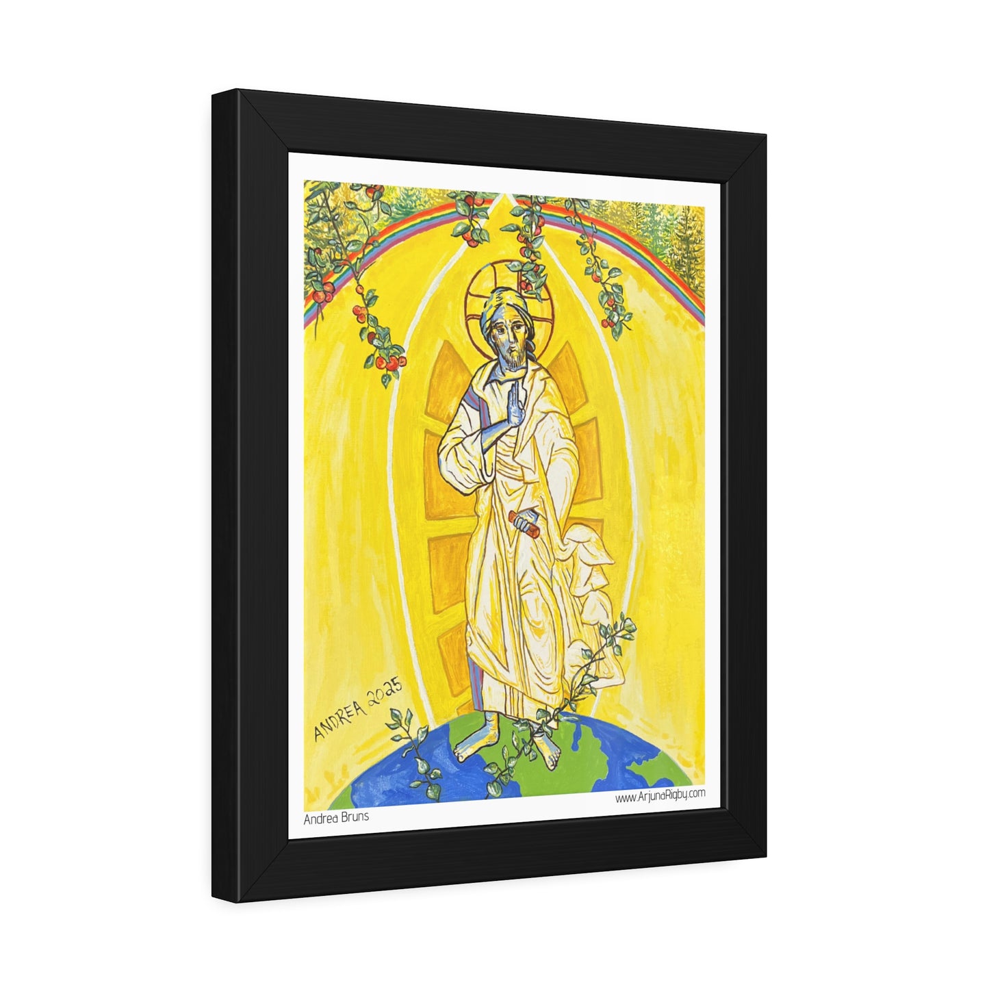 The Transfiguration of Consciousness Framed Print