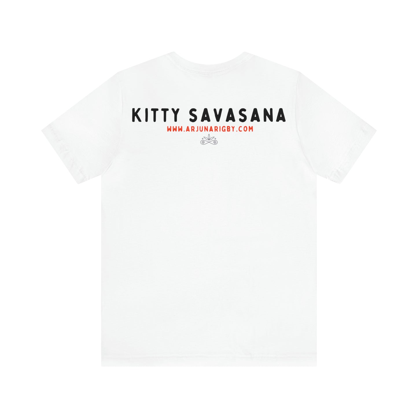 Kitty Savasana - Classic T-Shirt - Arjuna Rigby Art and Lifestyle Store