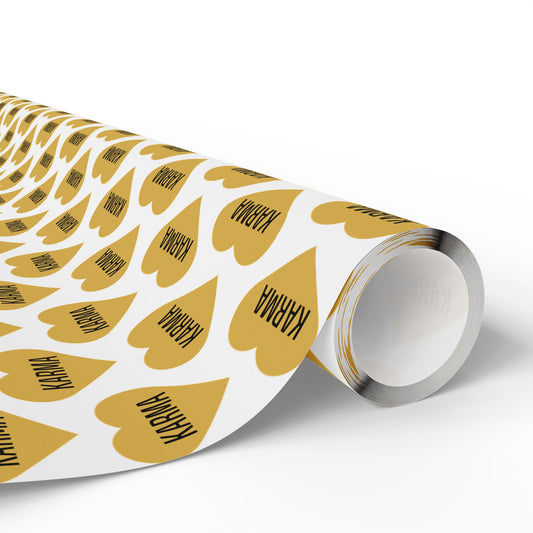 Karma Hearts Wrapping Paper