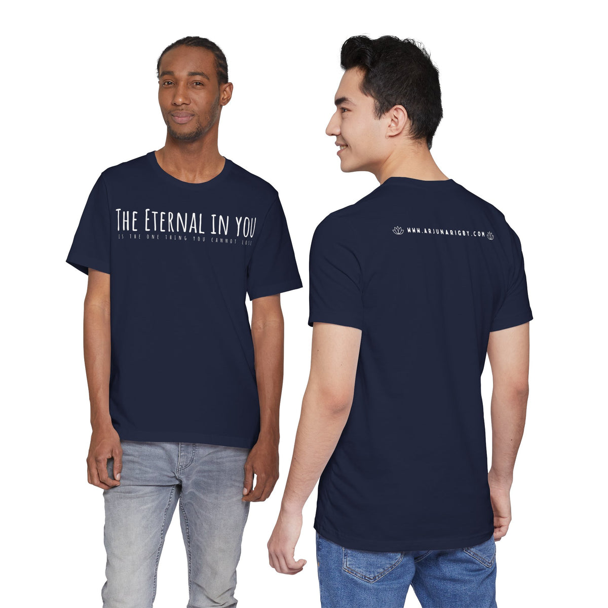 The Eternal in You T-Shirt - Arjuna Rigby Art and Lifestyle Store