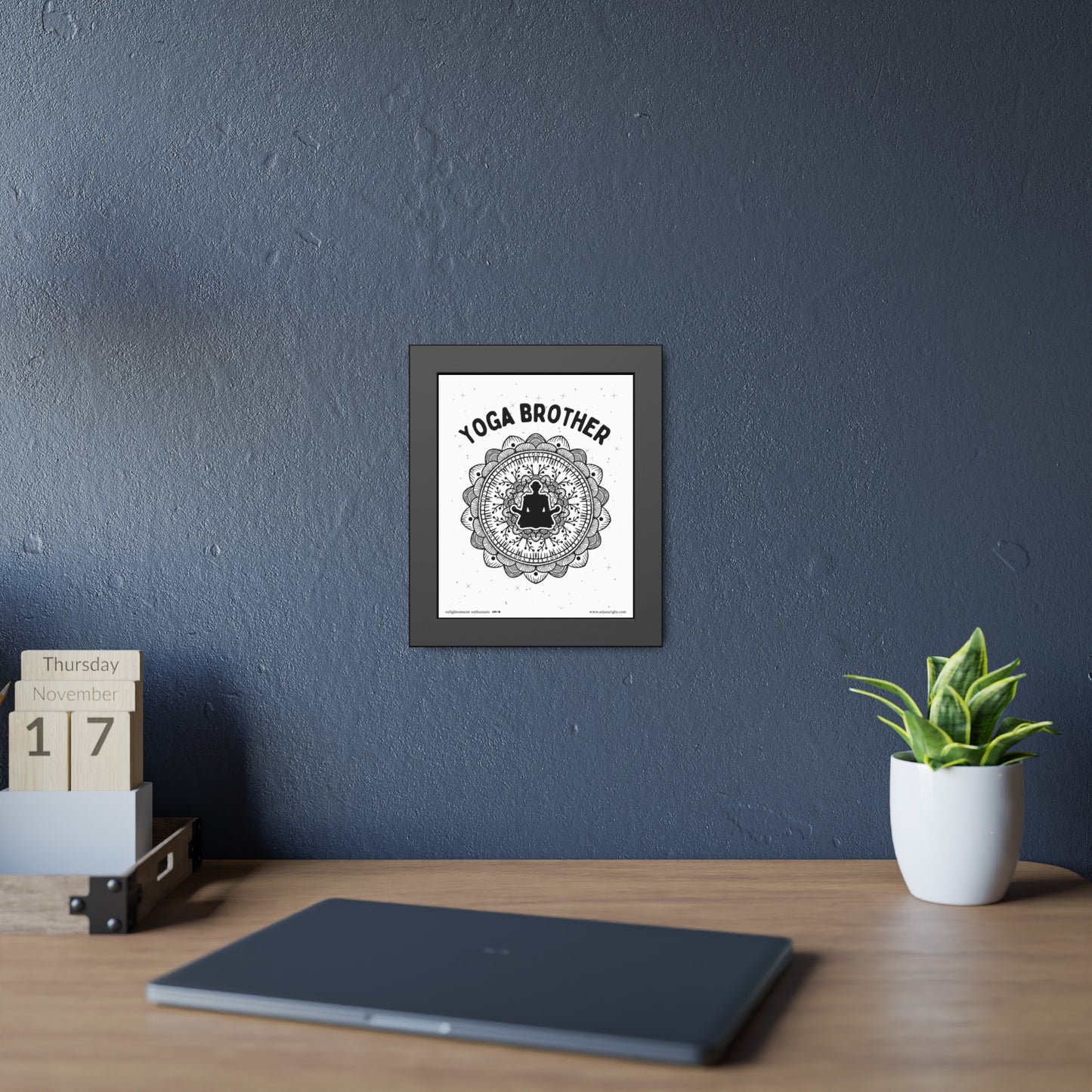 Yoga Brother Framed Fine Art Posters
