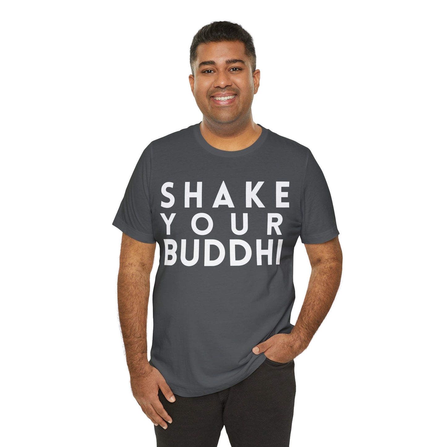 Shake Your Buddhi T-Shirt - Arjuna Rigby Art and Lifestyle Store