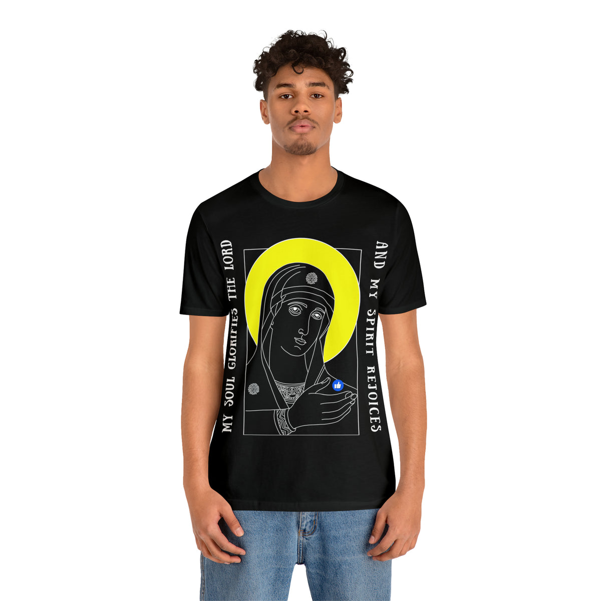 My Soul Glorifies the Lord & My Spirit Rejoices T-Shirt - Arjuna Rigby Art and Lifestyle Store