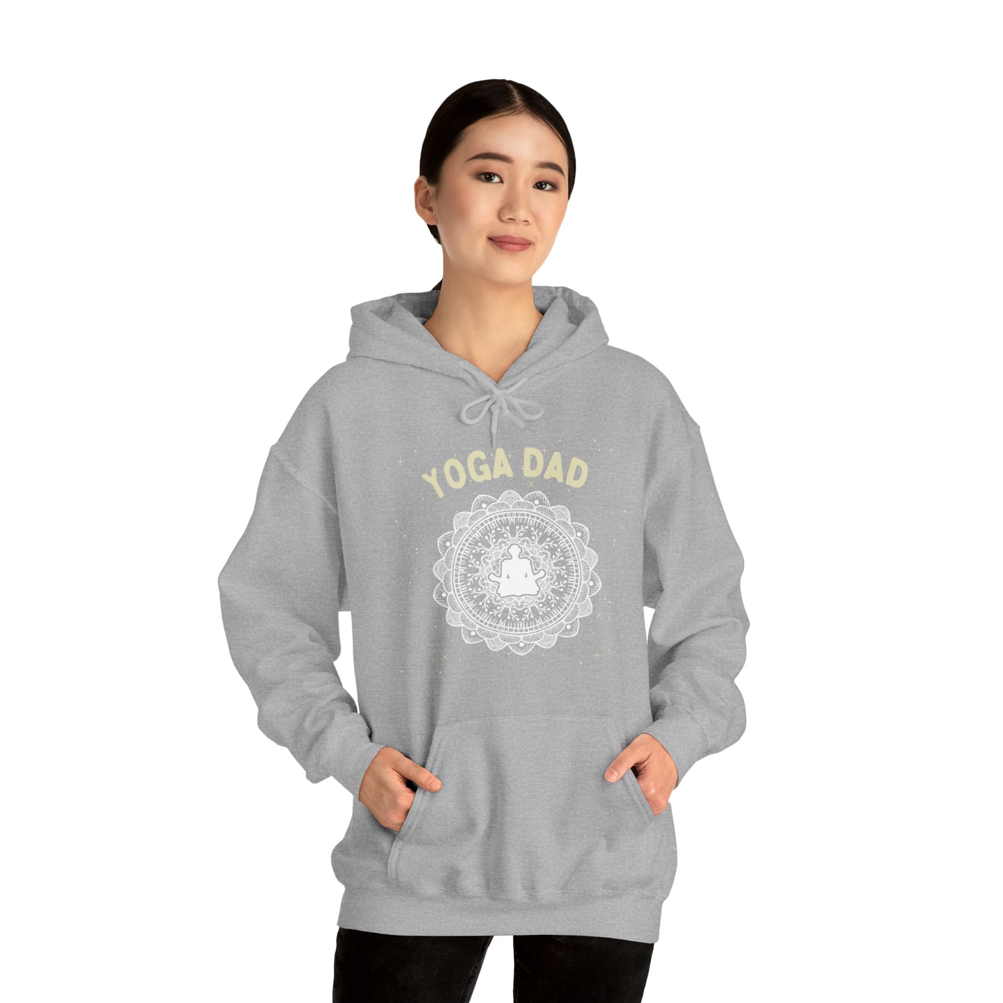 Yoga Dad Hoodie - Arjuna Rigby Art and Lifestyle Store