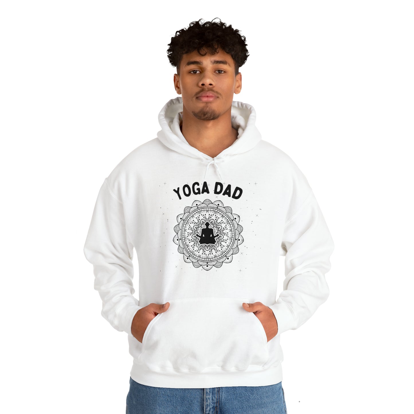 Yoga Dad Hoodie - Arjuna Rigby Art and Lifestyle Store
