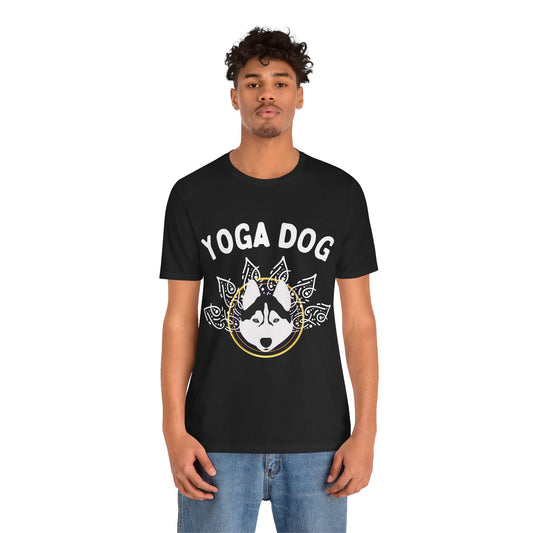 Yoga Dog T-Shirt - Arjuna Rigby Art and Lifestyle Store