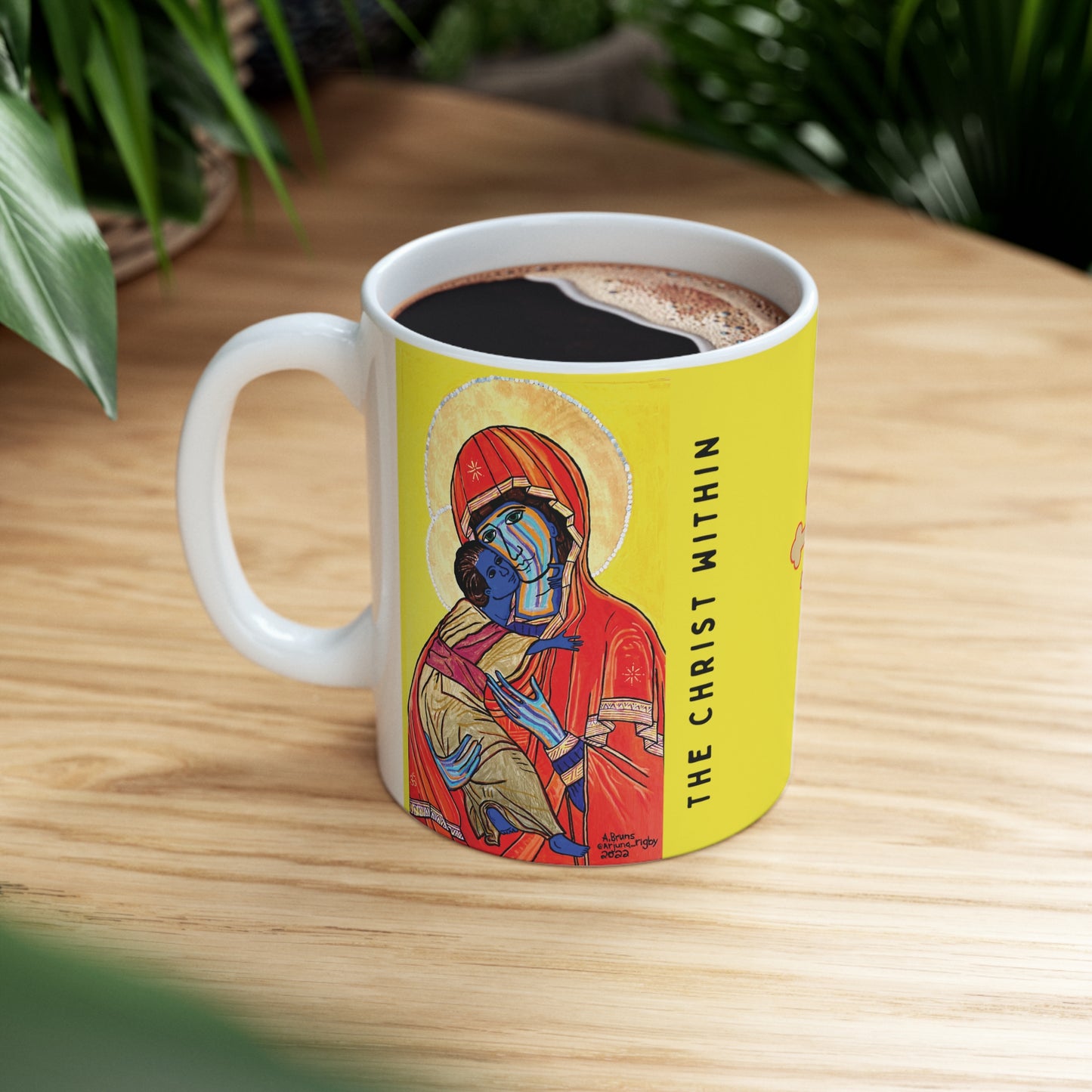 The Christ Within Mug - Arjuna Rigby Art and Lifestyle Store
