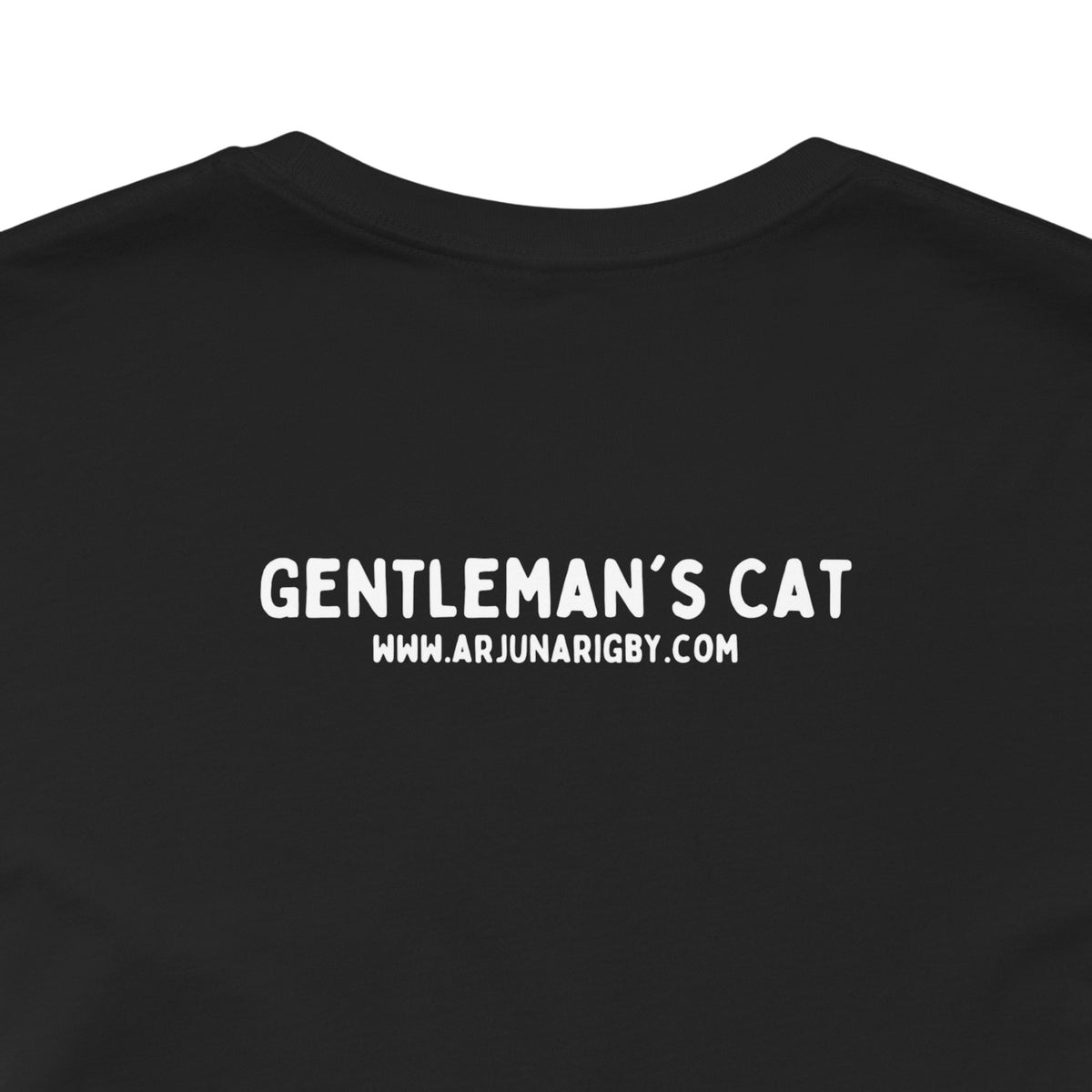Gentleman's Cat T-Shirt - Arjuna Rigby Art and Lifestyle Store