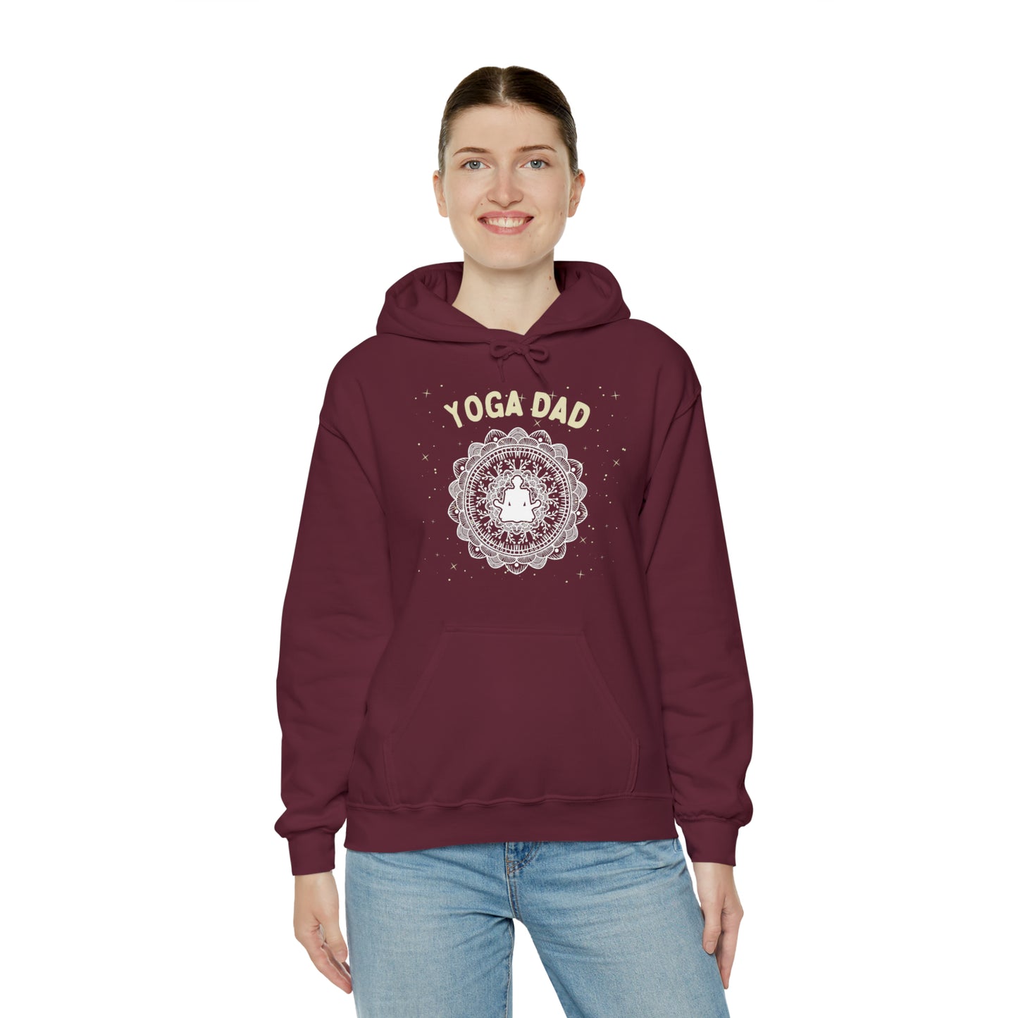 Yoga Dad Hoodie - Arjuna Rigby Art and Lifestyle Store