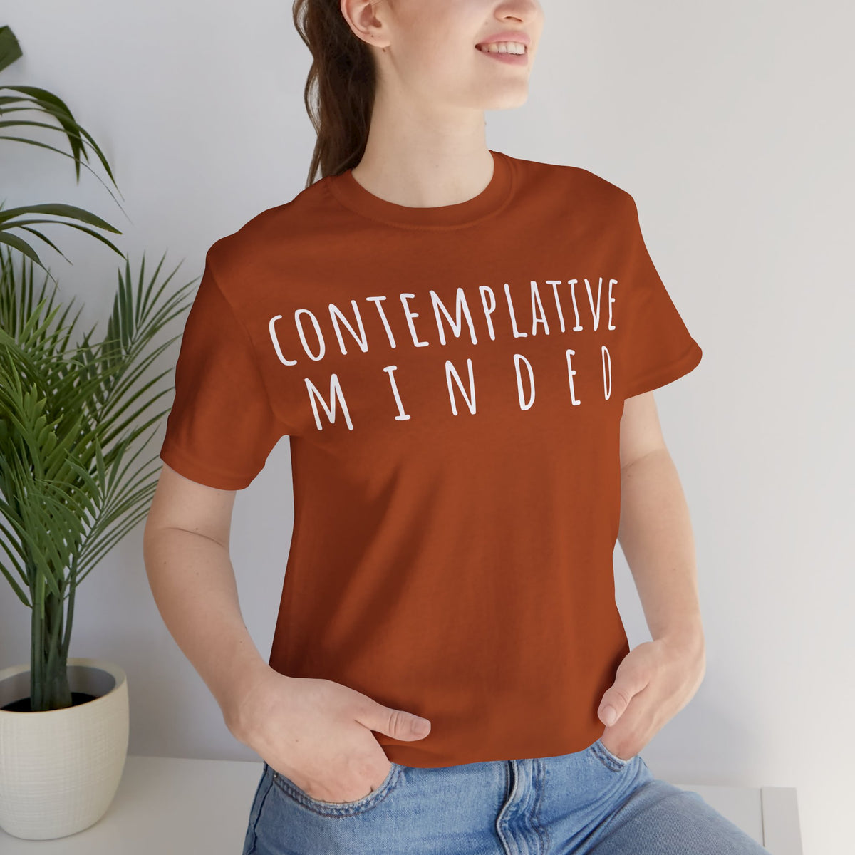Contemplative Minded T-Shirt - Arjuna Rigby Art and Lifestyle Store
