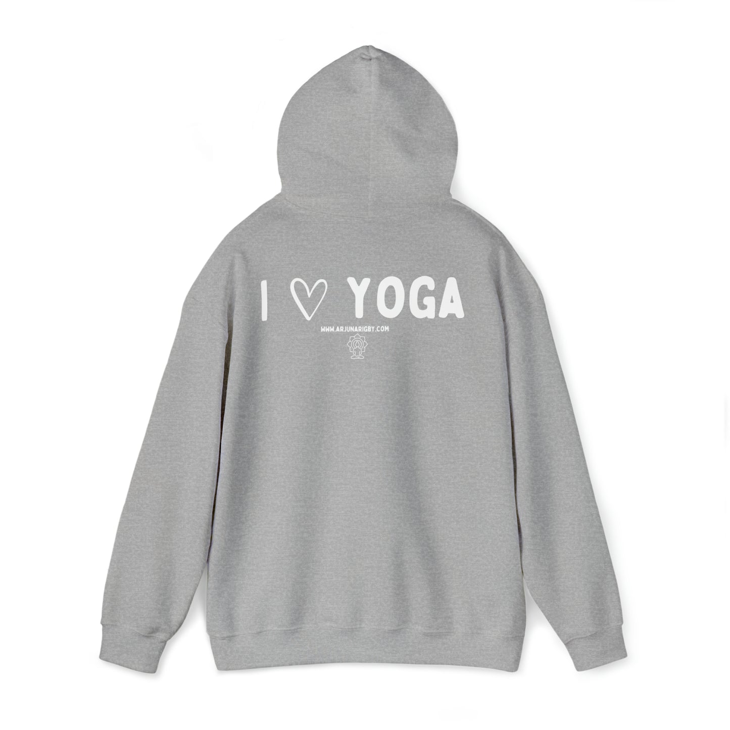 Yoga Dad Hoodie - Arjuna Rigby Art and Lifestyle Store