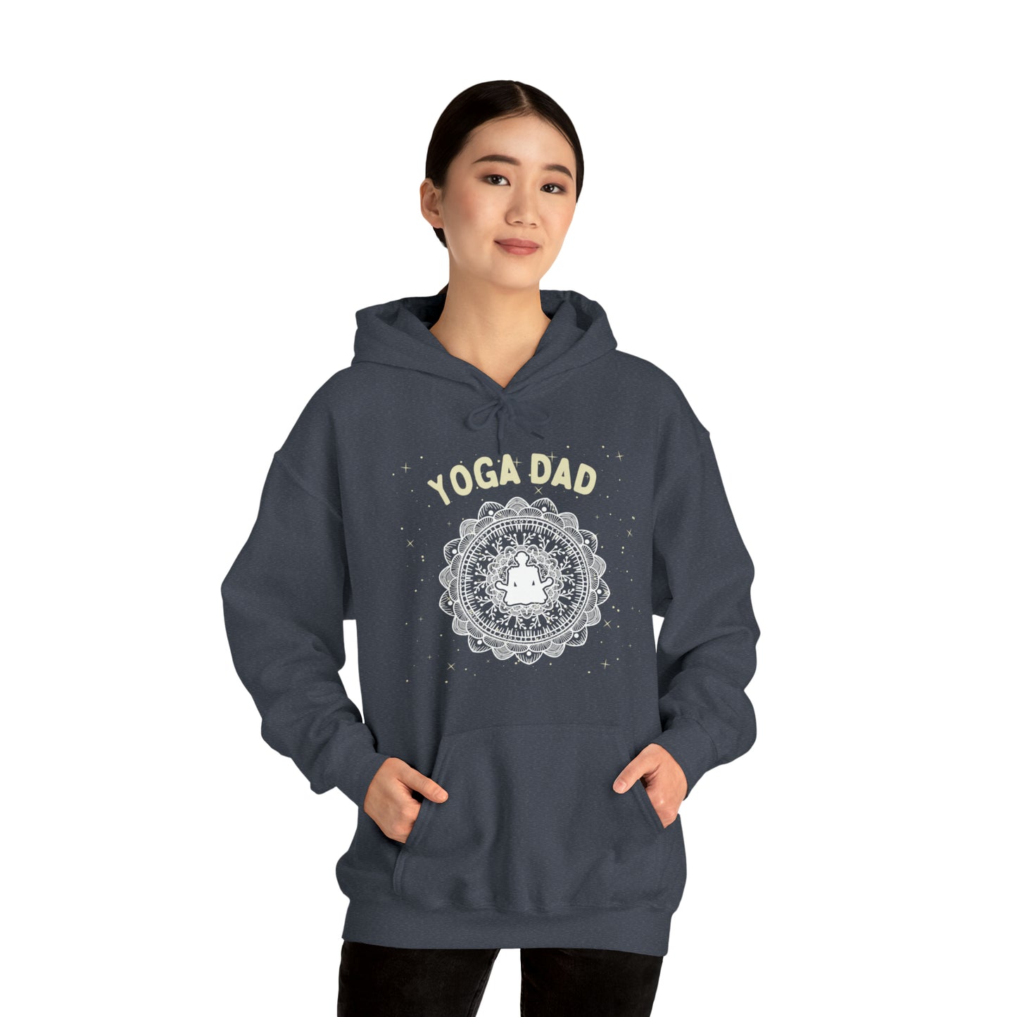 Yoga Dad Hoodie - Arjuna Rigby Art and Lifestyle Store