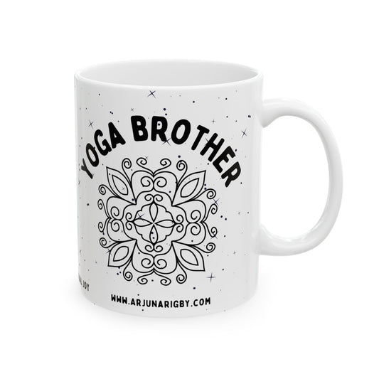 Yoga Brother Mug - Arjuna Rigby Art and Lifestyle Store
